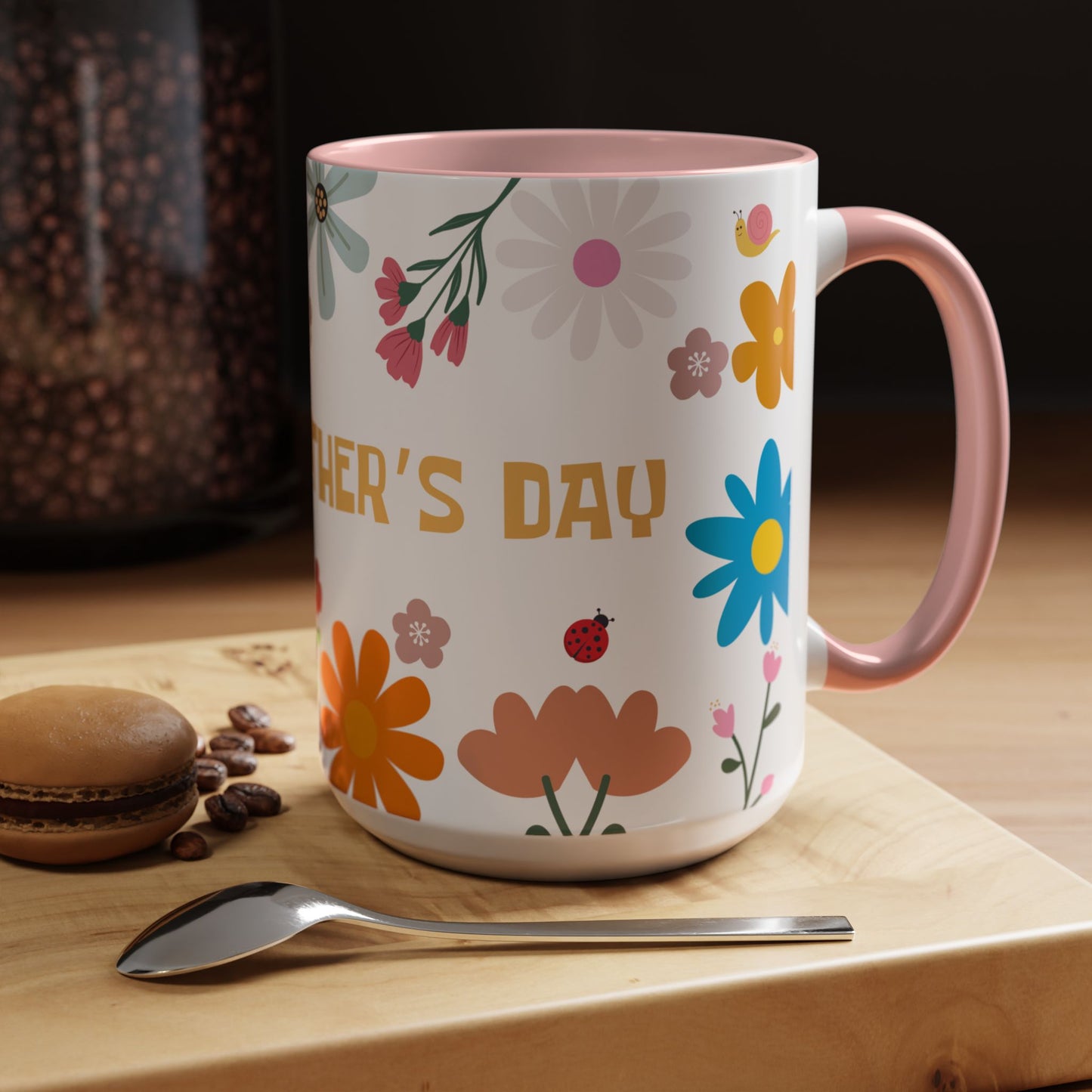 Floral Happy Mother's Day Coffee Mug - 11oz & 15oz - 11915