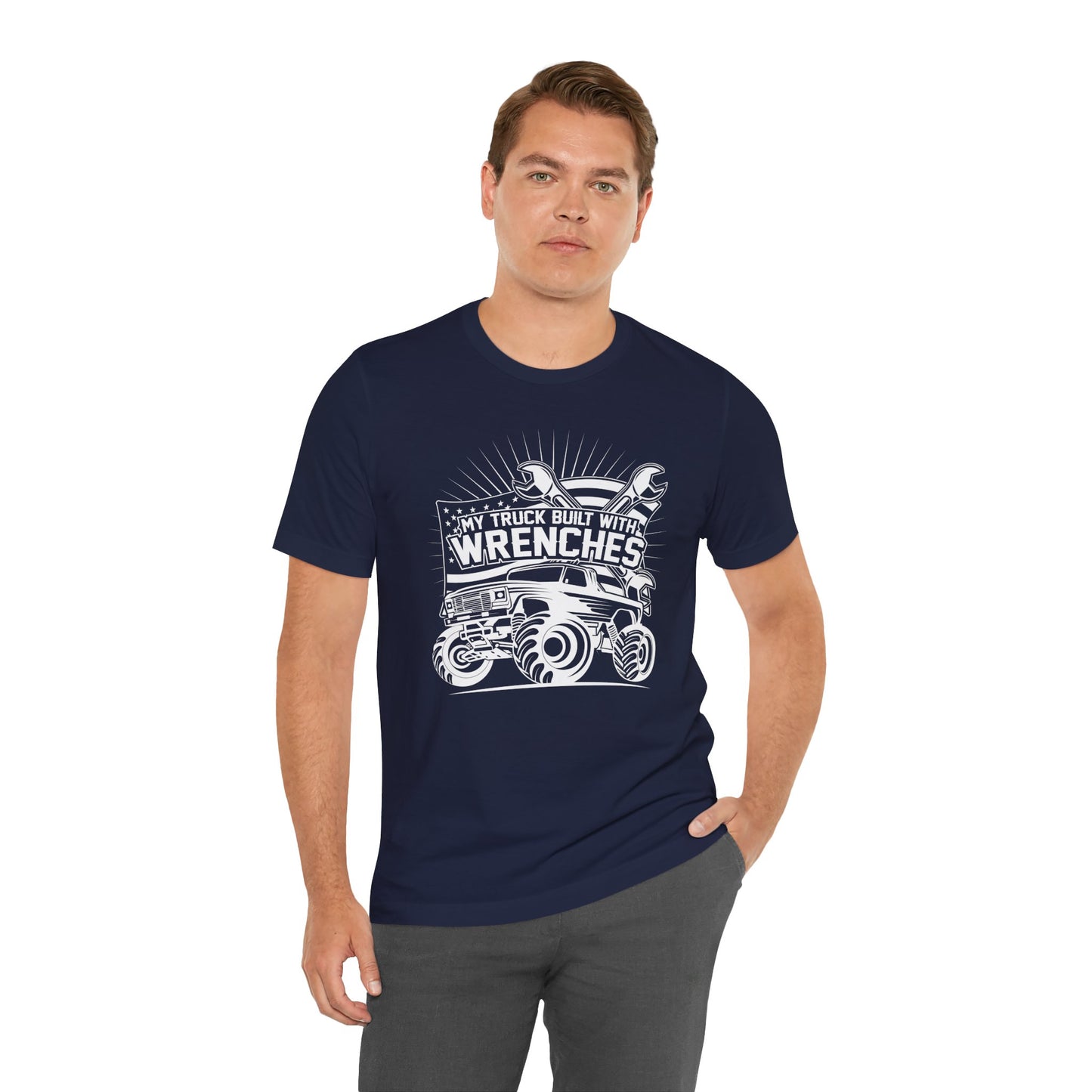 My Truck Built With Wrenches - Unisex Jersey Short Sleeve Tee - 12606
