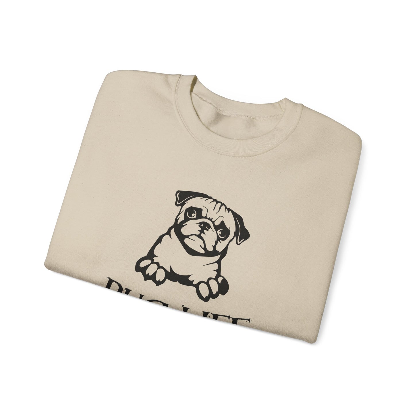 Pug Life - Unisex Heavy Blend™ Crewneck Sweatshirt