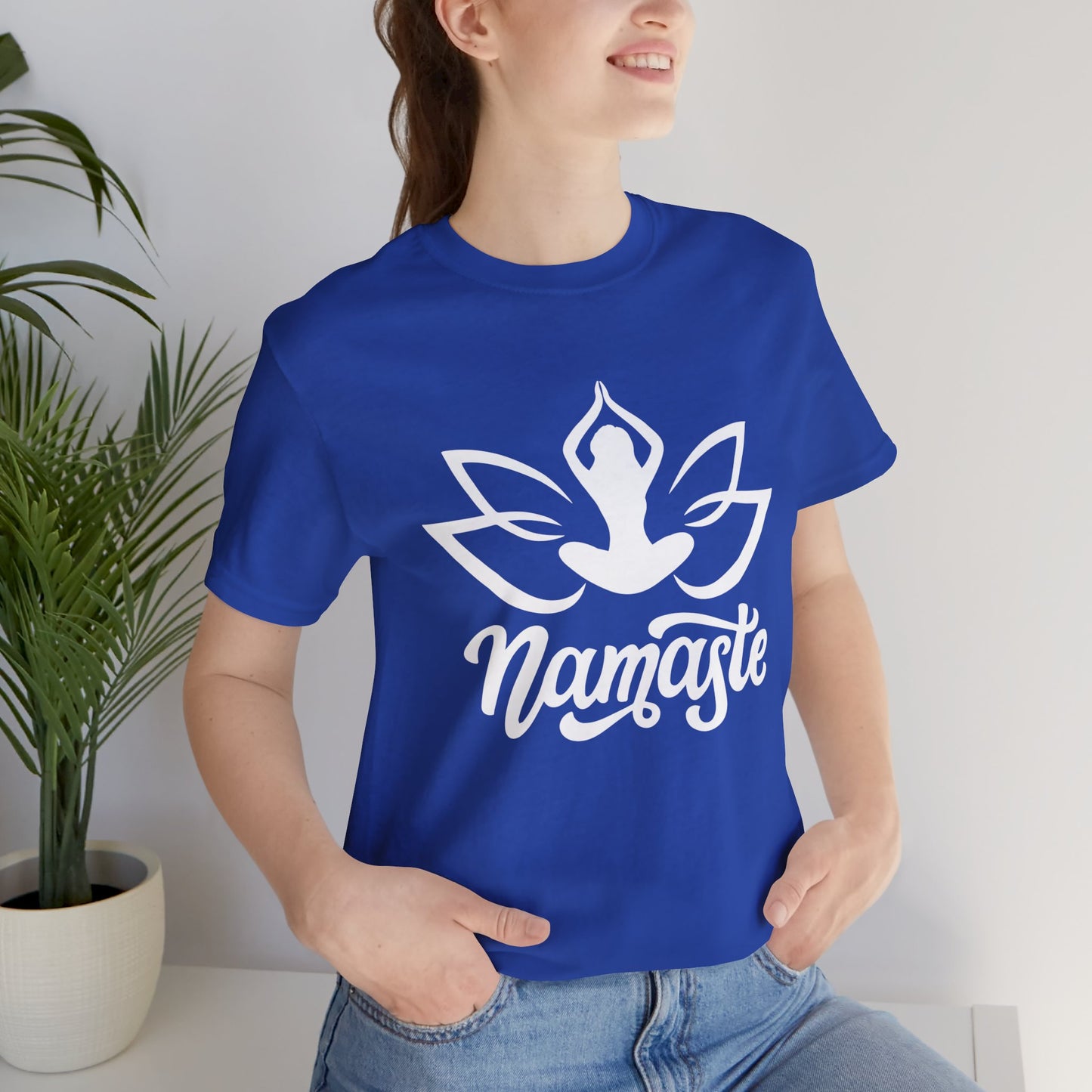 Yoga: Namaste - Unisex Jersey Short Sleeve Tee