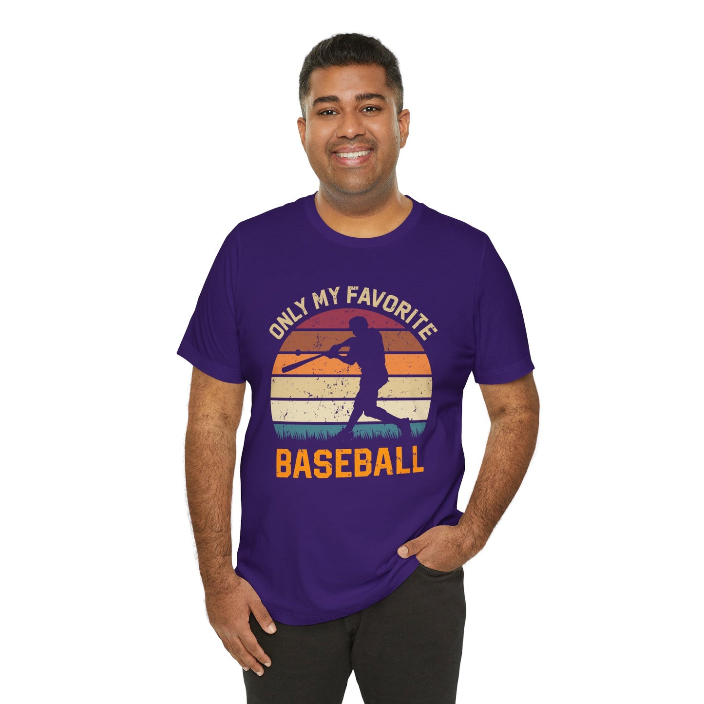 Only My Favorite Baseball - Unisex Jersey Short Sleeve Tee