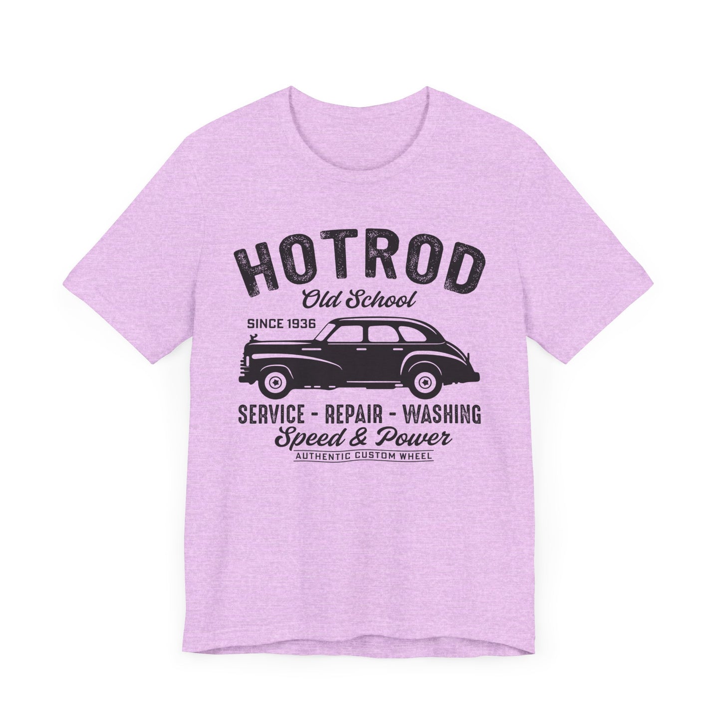Hotrod, Old School - Unisex Jersey Short Sleeve Tee - 13035