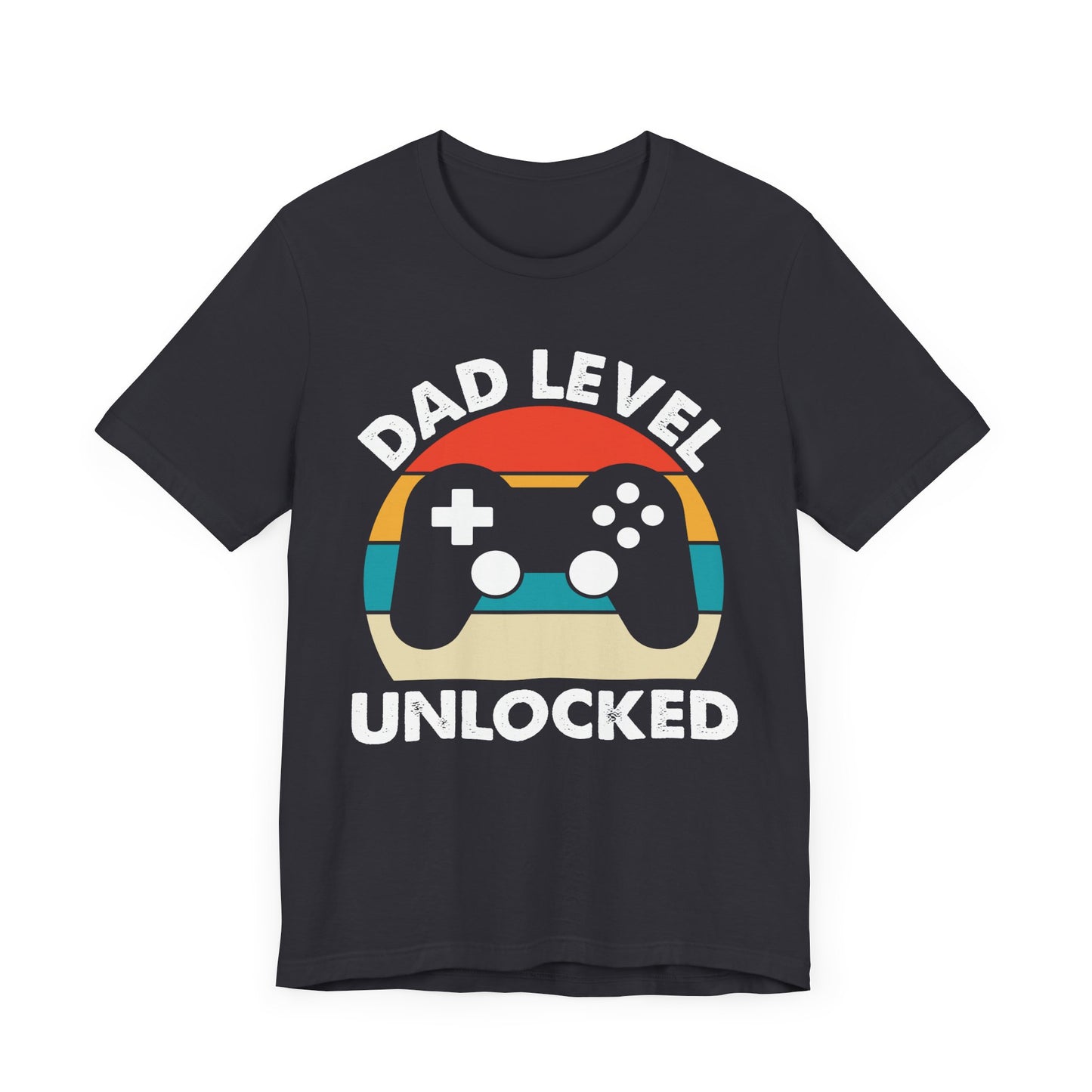 Dad Level Unlocked - Unisex Jersey Short Sleeve Tee - 13699