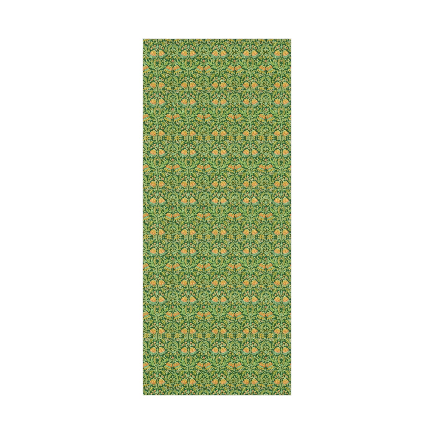 Vintage Green Flower Pattern - Gift Wrap Papers - 10295