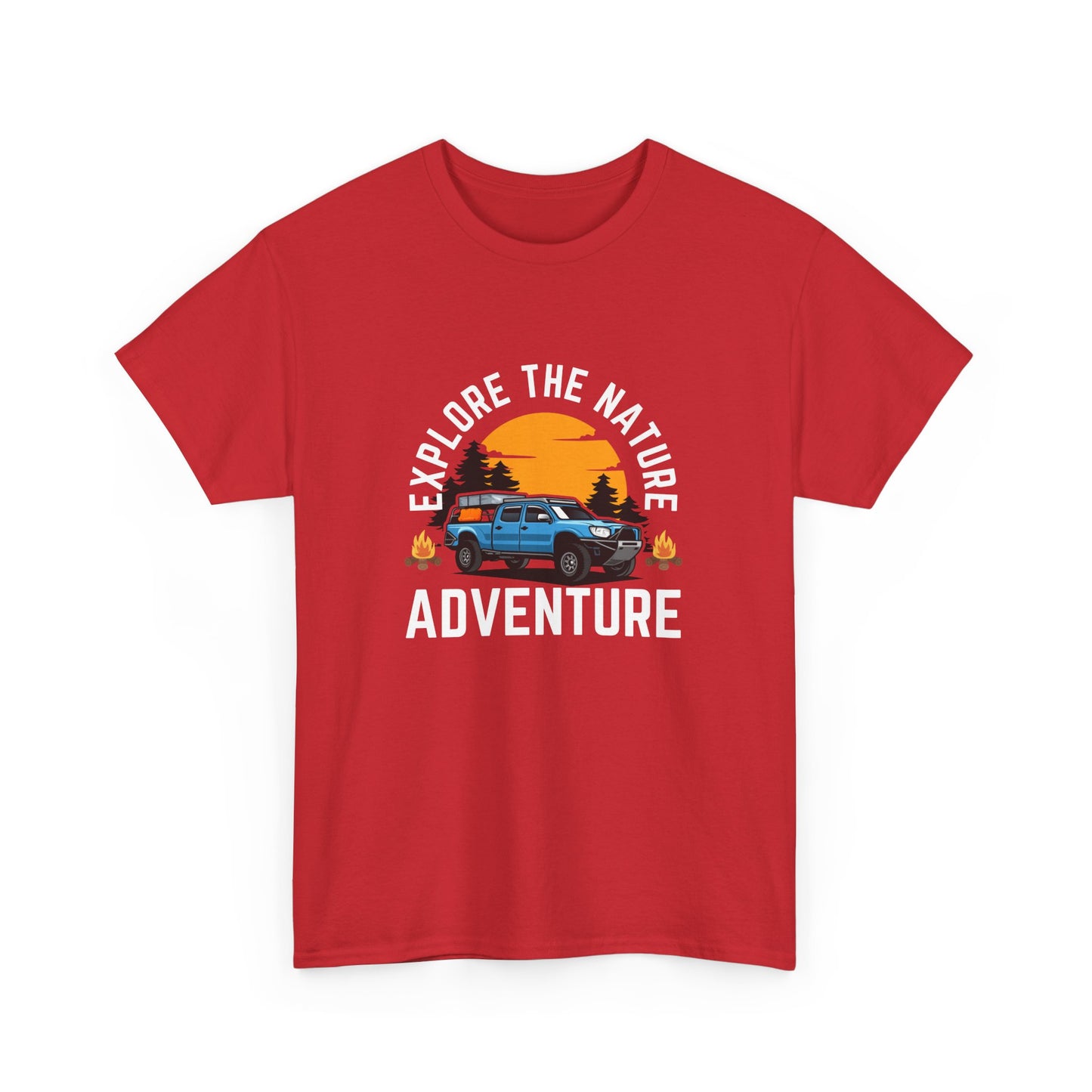 Explore the Nature - Unisex Heavy Cotton Tee - 10753