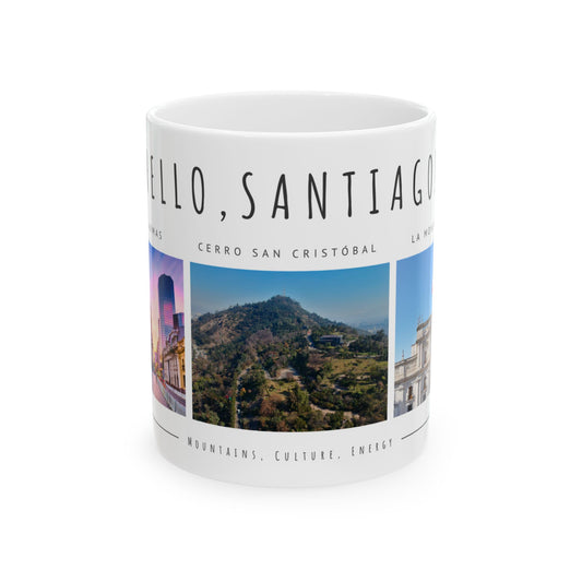 Hello, Santiago! Scenic Ceramic Mug - 11oz & 15oz - 12102