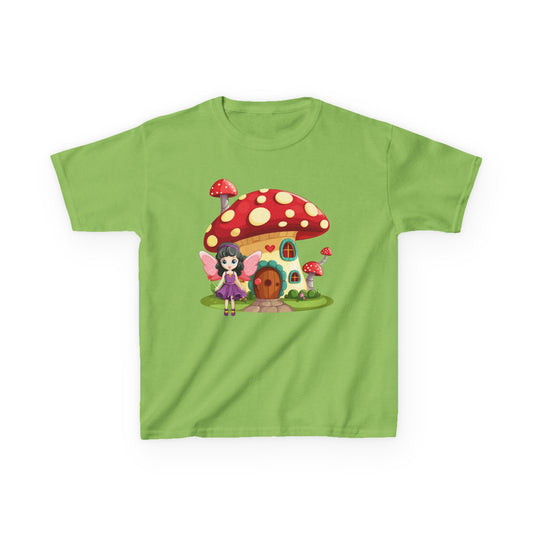Fairy Mushroom House - Kids Heavy Cotton™ Tee - 11156