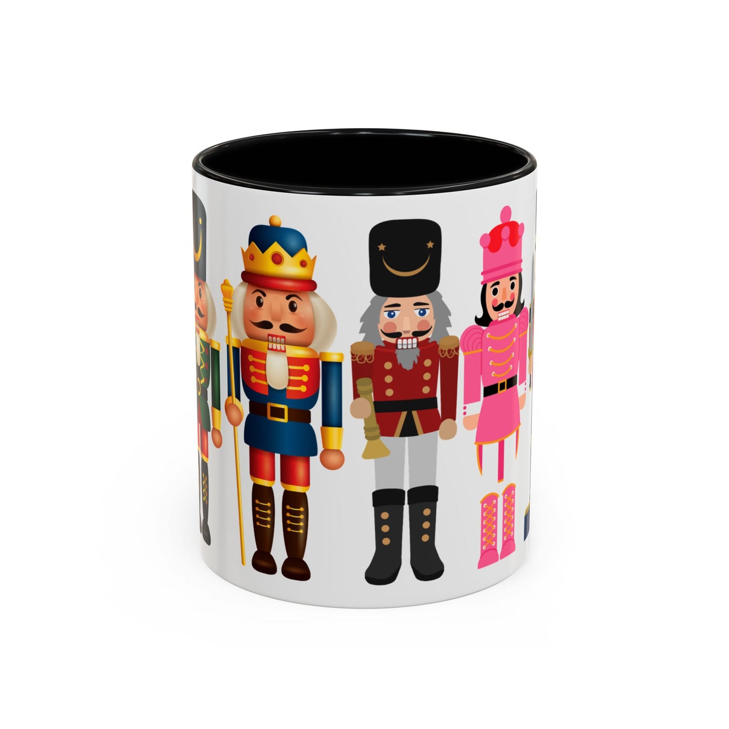 Christmas Nutcrackers - Accent Coffee Mug (11, 15oz) - 10361