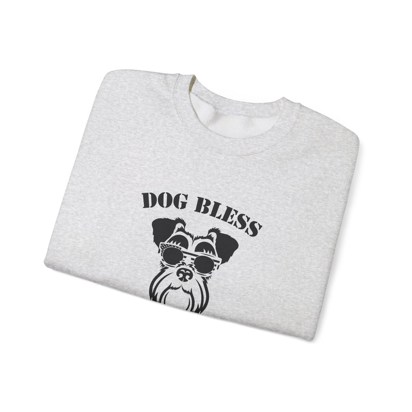 Dog Bless America! - Unisex Heavy Blend™ Crewneck Sweatshirt