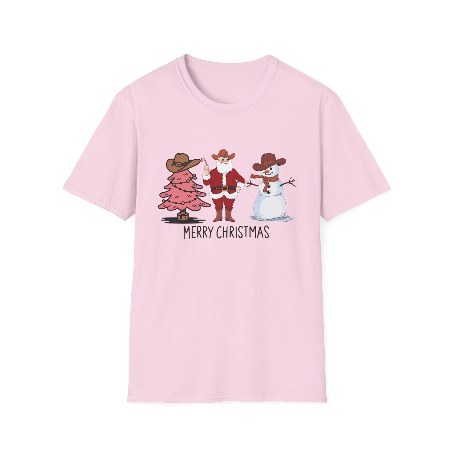 Cowboy's Christmas - Unisex Softstyle T-Shirt - 10349