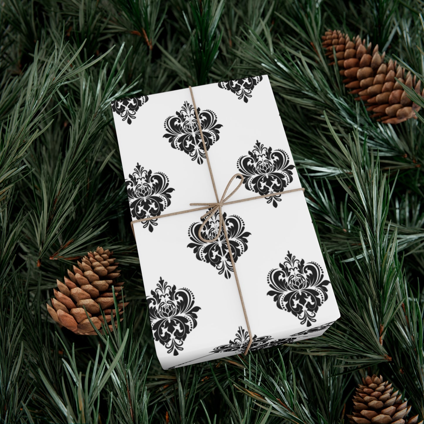Vintage Black Pattern - Gift Wrap Papers - 10297