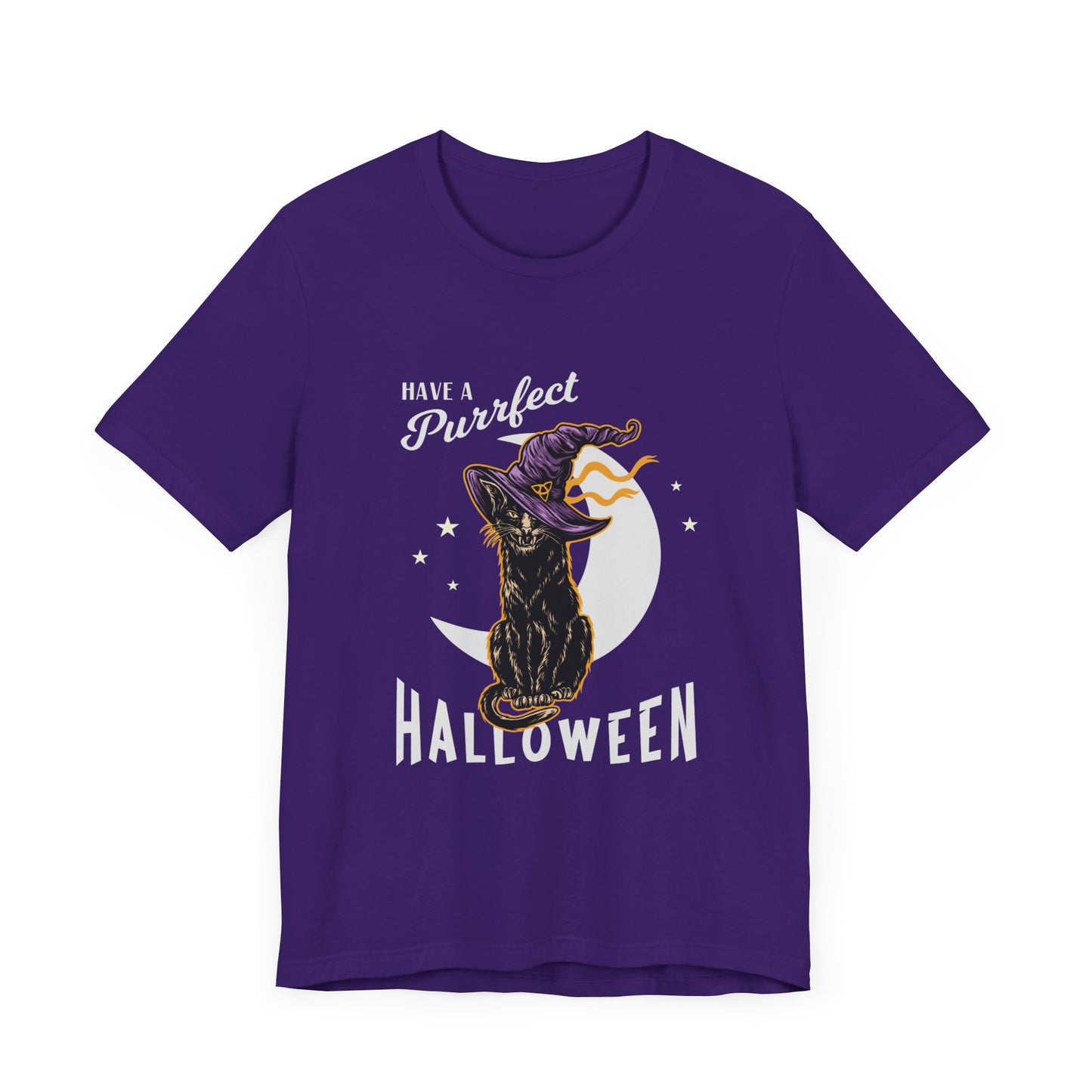 Have A Purfect Halloween - Unisex Jersey Short Sleeve Tee