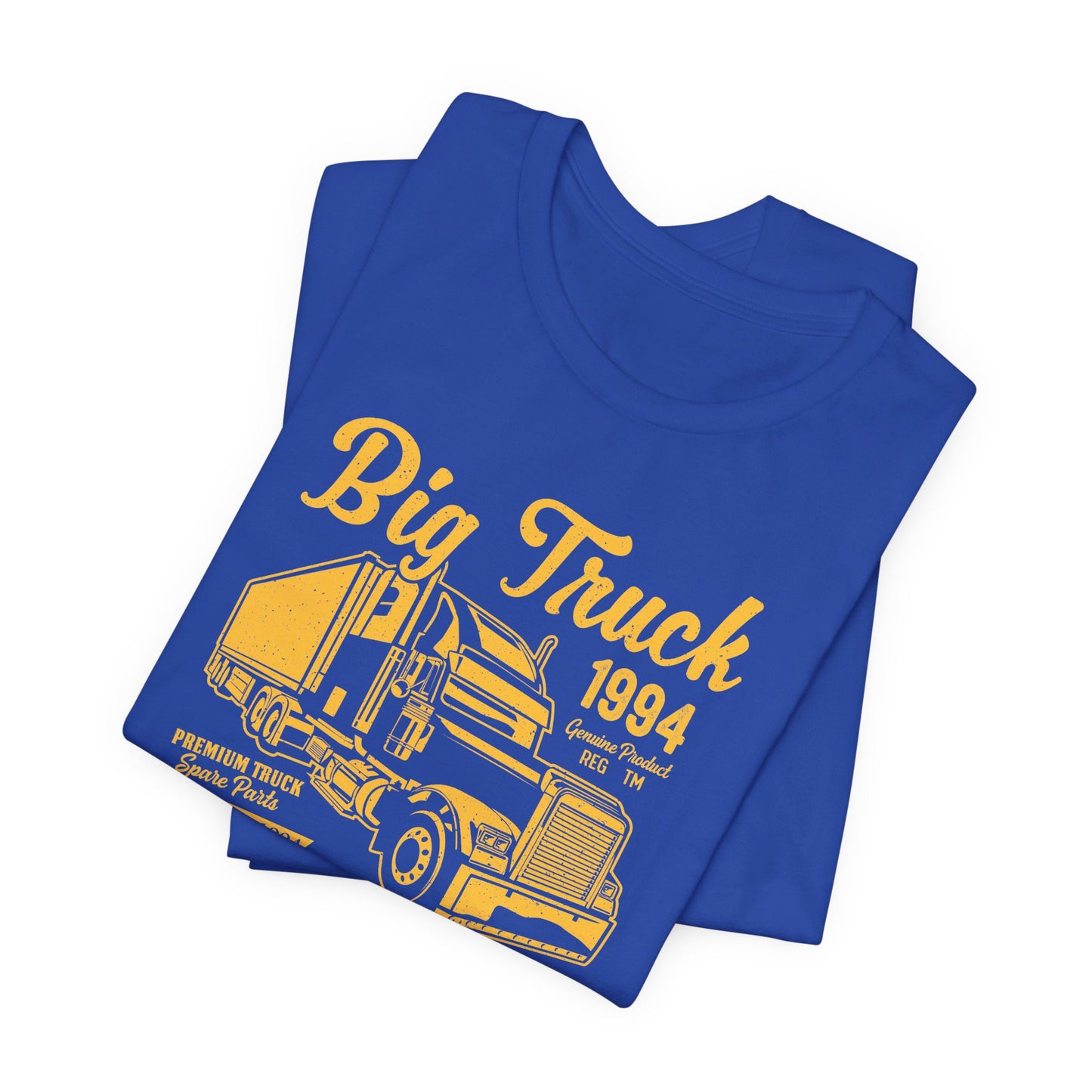 Car & Truck: Big Truck, Iron & Wheels - Unisex Jersey Short Sleeve Tee