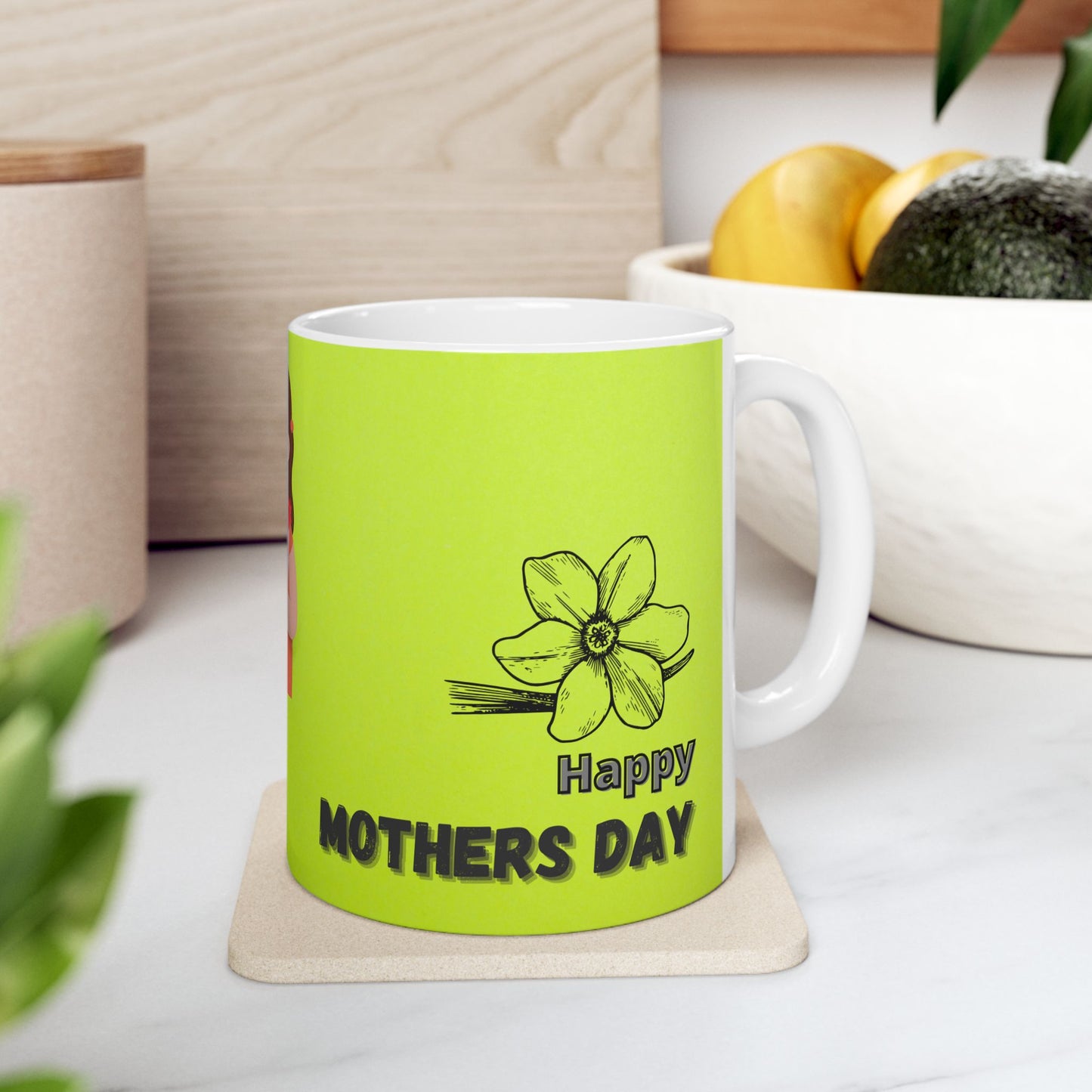 Happy Mother’s Day  - Ceramic Mug, (11oz, 15oz) - 11698