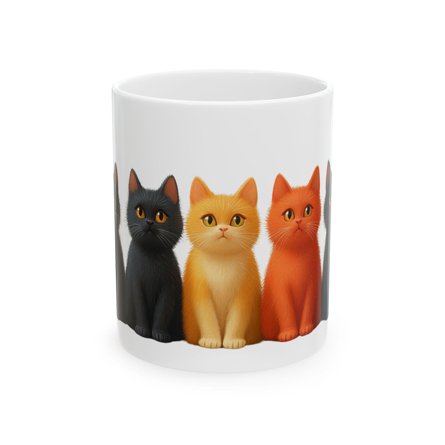 Cute Kittens - Ceramic Mug, (11oz, 15oz) - 11194