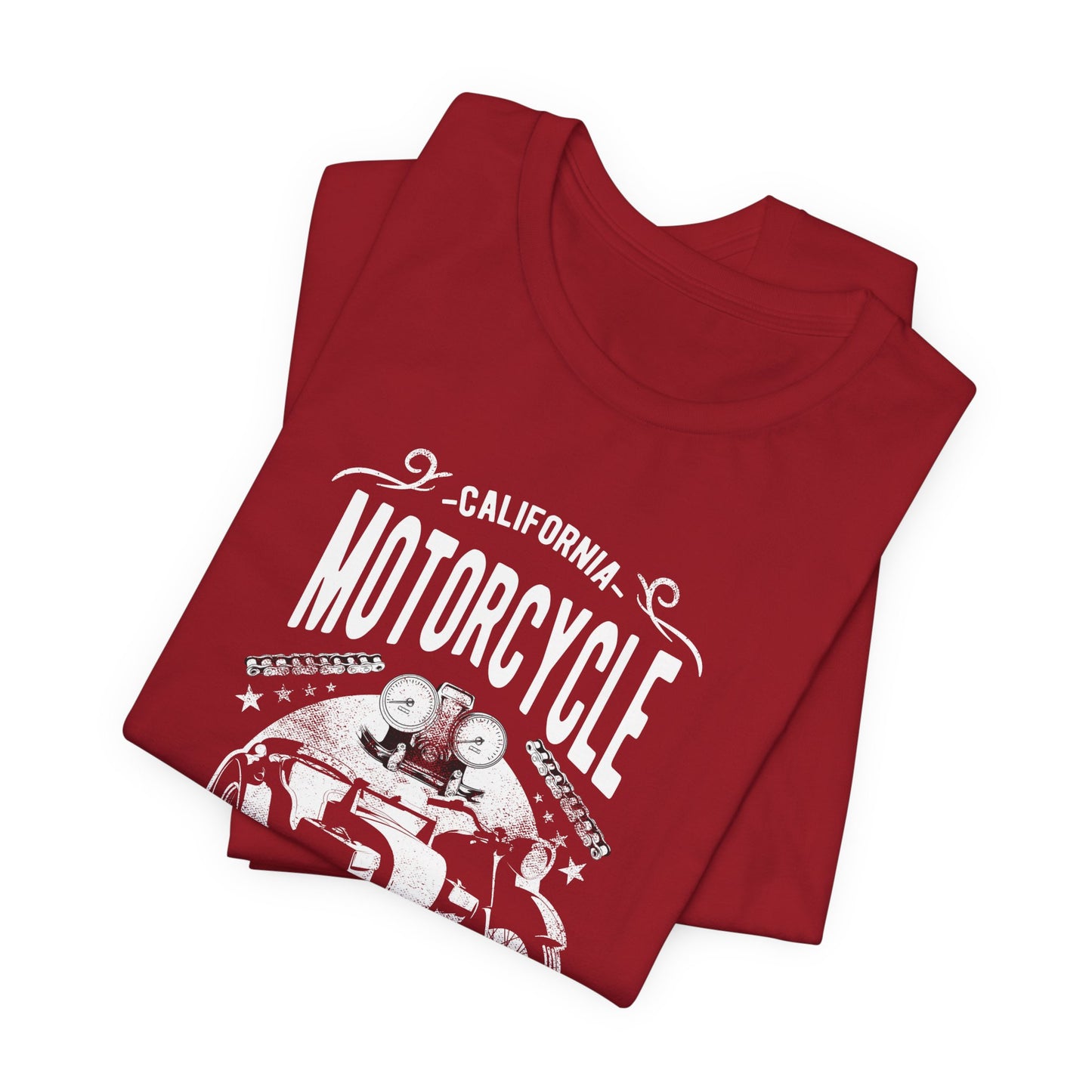 Motorcycle, Old School Club - Unisex Jersey Short Sleeve Tee - 13403