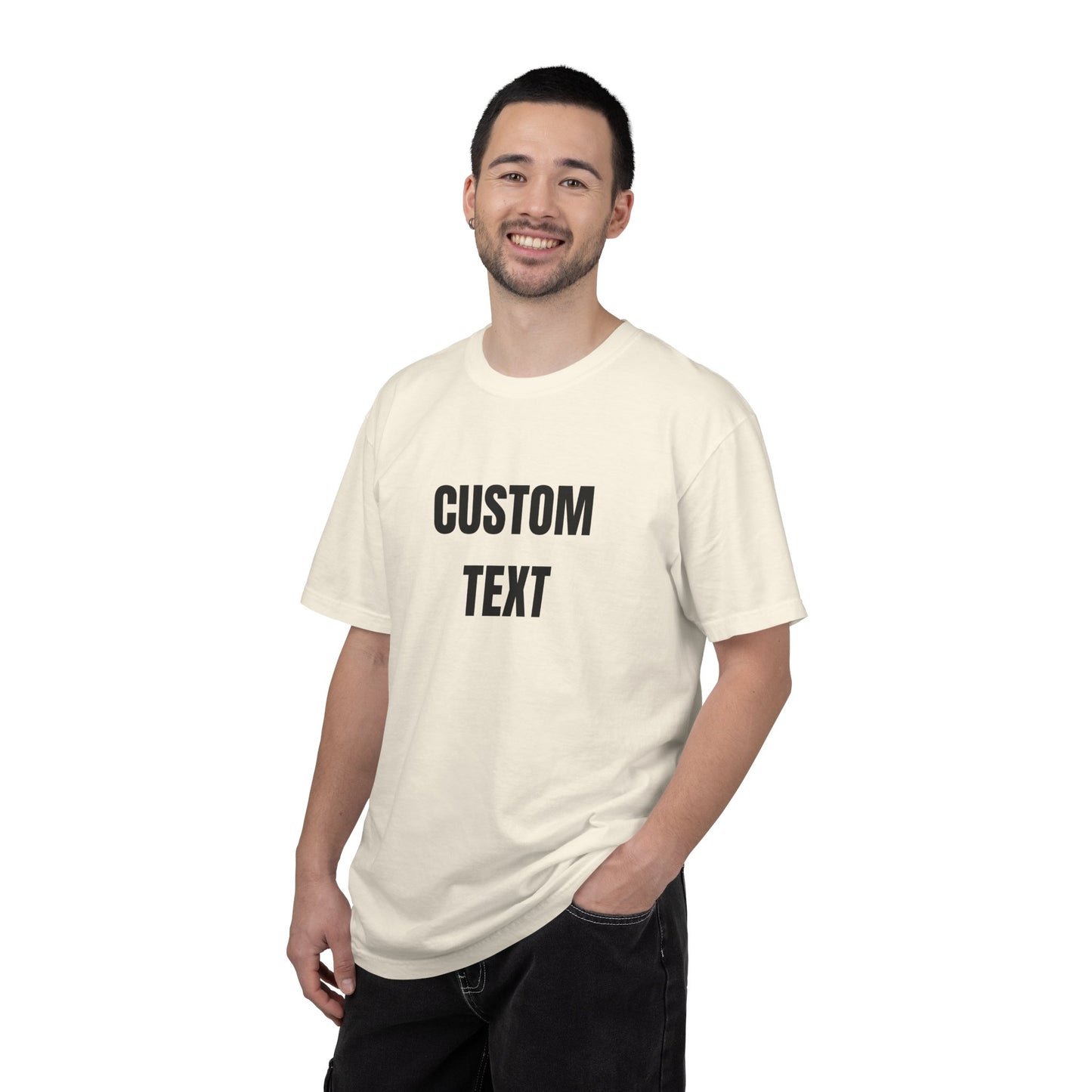 Custom Novelty T-Shirt – Unisex Garment-Dyed Cotton Tee - 14681