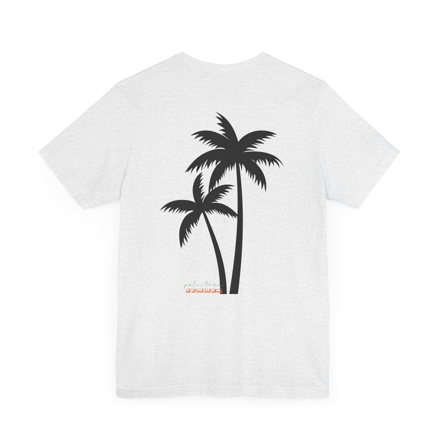 Summer, Palm Tree - Unisex Jersey Short Sleeve Tee - 13317