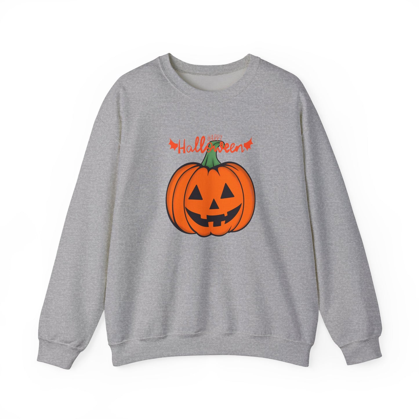 Happy Halloween, Big Pumpkin - Unisex Heavy Blend™ Crewneck Sweatshirt