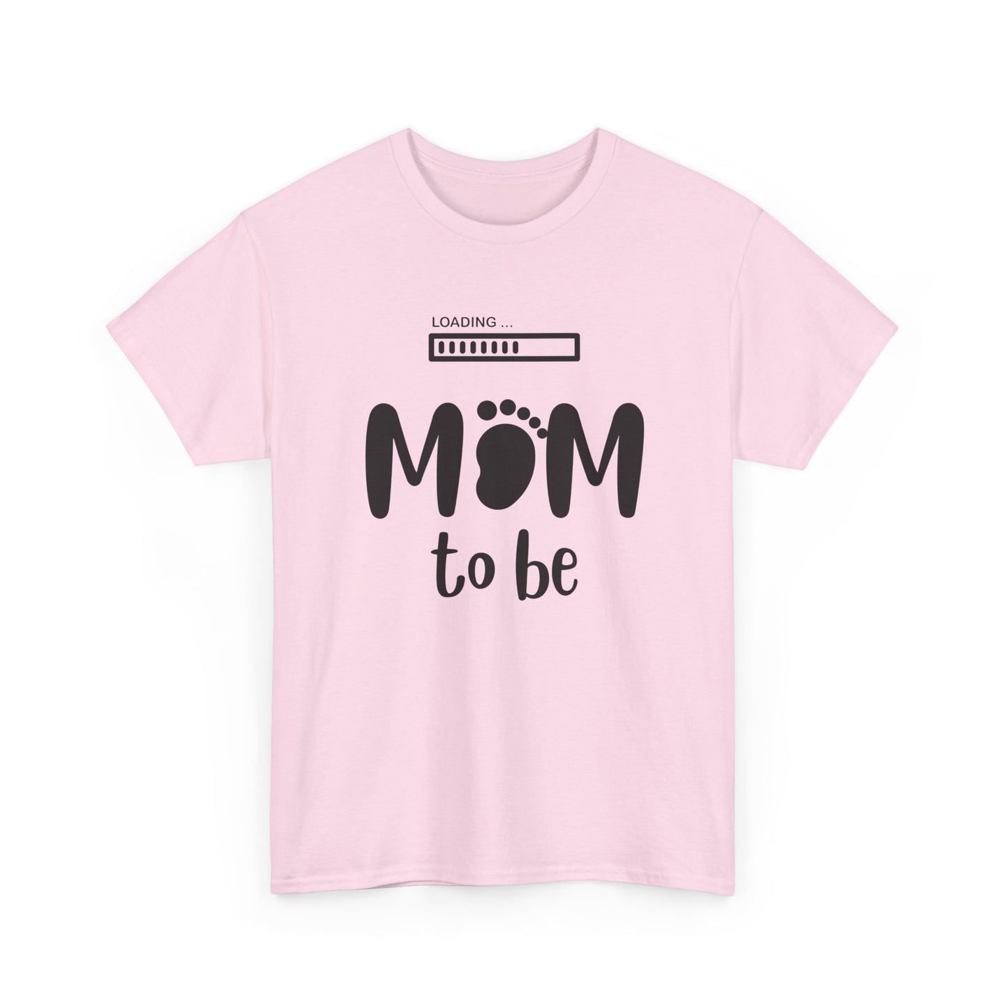 Mom to Be Shirt – Pregnancy Announcement Gift Tee with Loading Bar - 14879