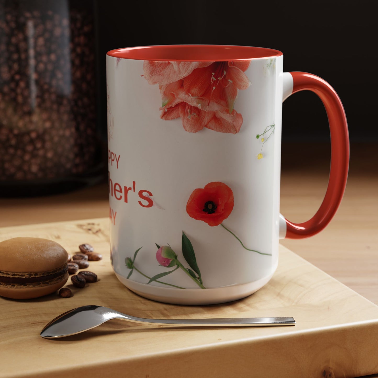 Happy Mother's Day - Accent Coffee Mug (11, 15oz) - 11707