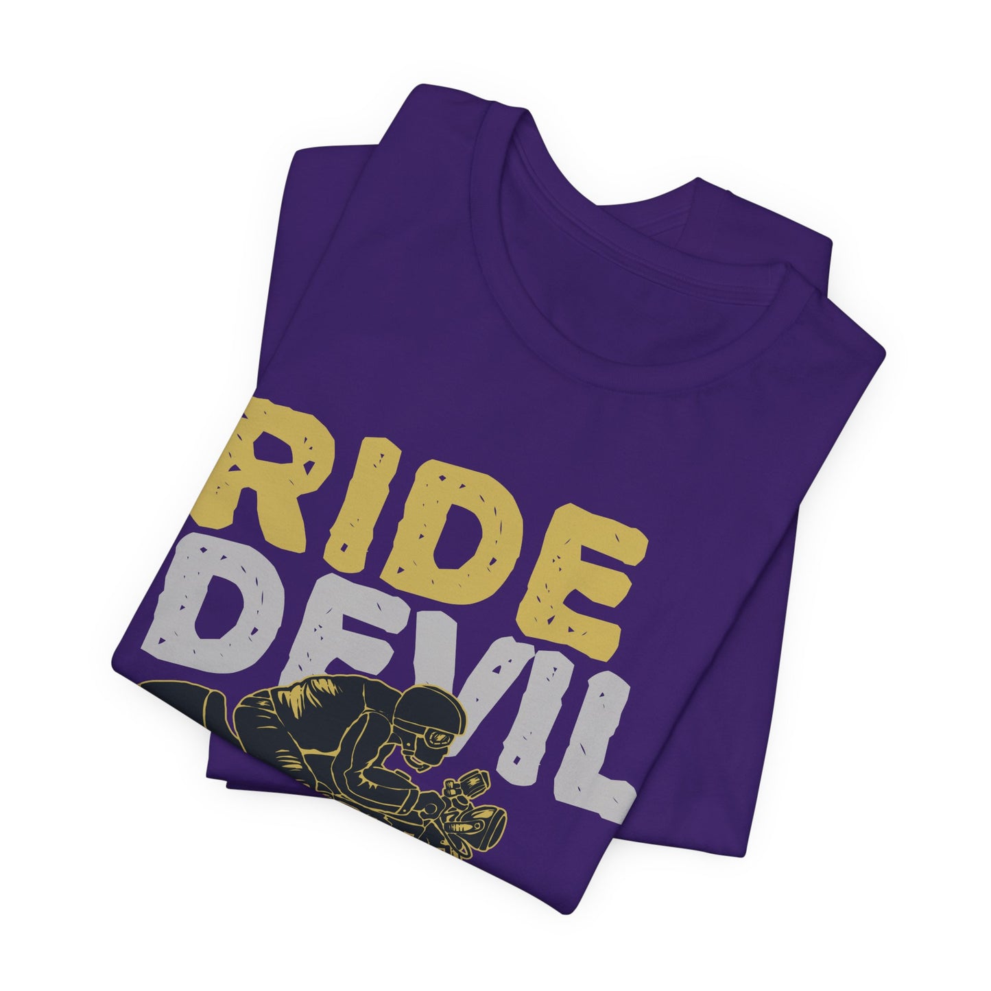 Ride Devil - Unisex Jersey Short Sleeve Tee - 13642