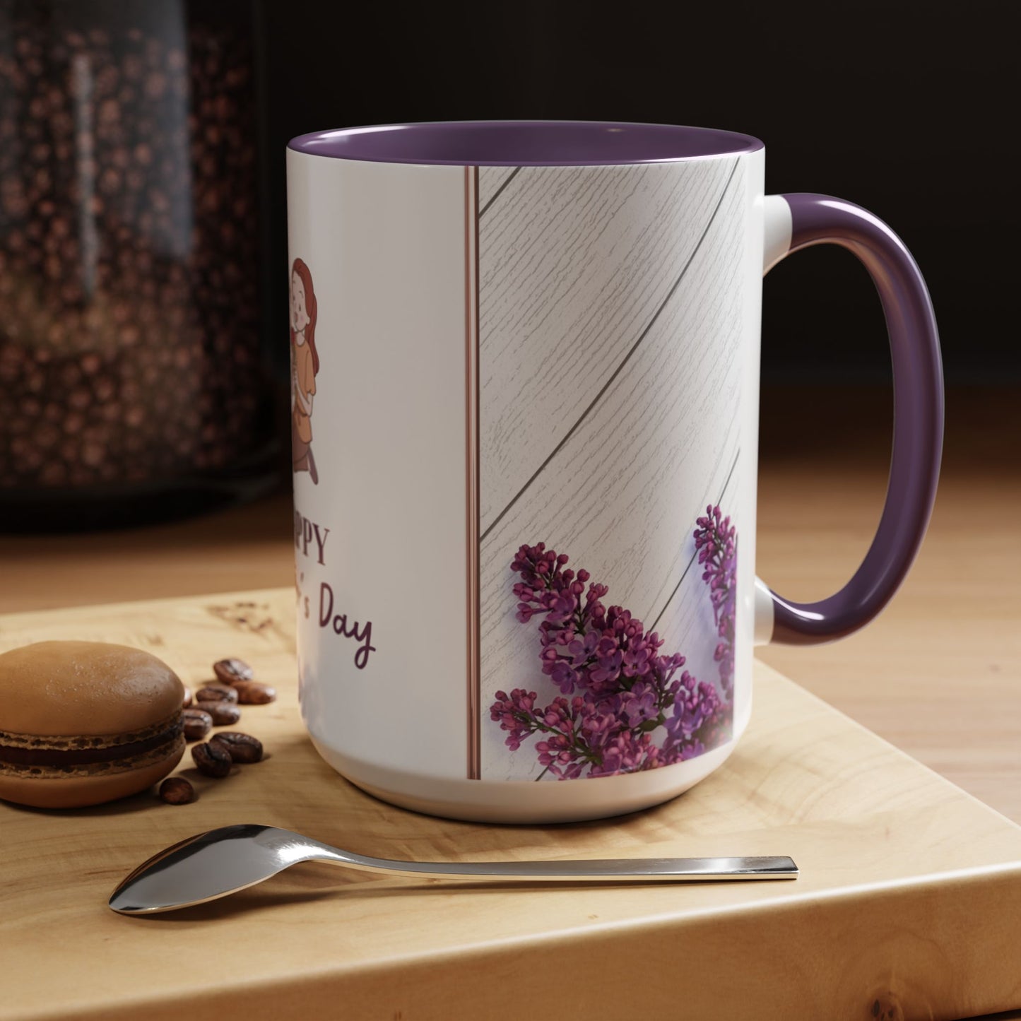 Happy Mother’s Day  - Accent Coffee Mug (11, 15oz) - 11757
