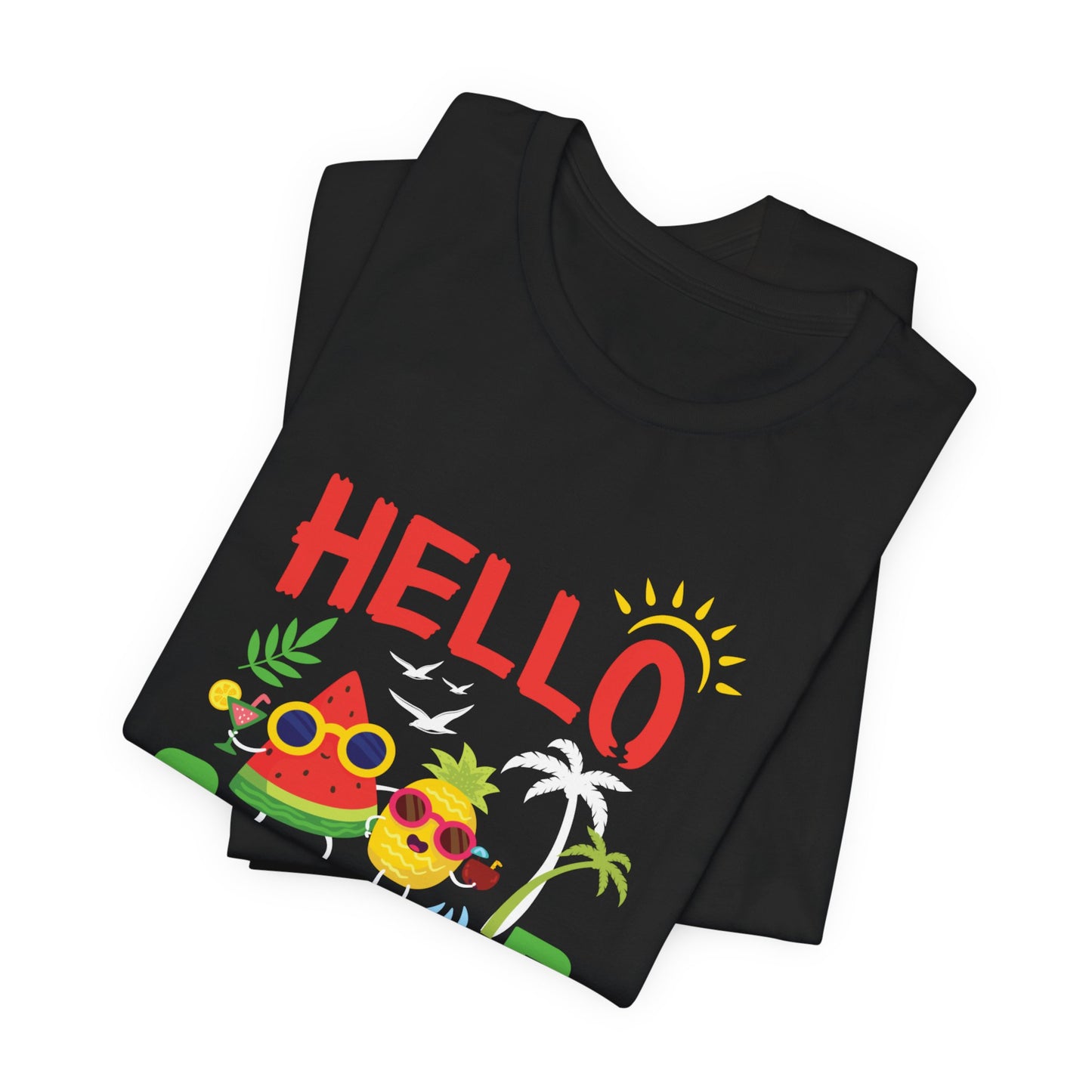 Hello Summer - Unisex Jersey Short Sleeve Tee - 13096