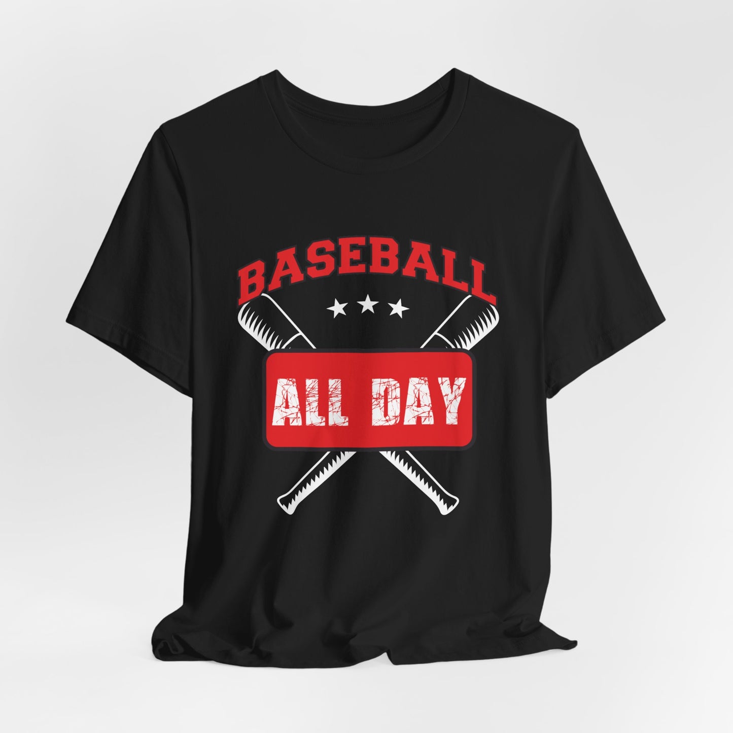 Baseball All Day - Unisex Jersey Short Sleeve Tee