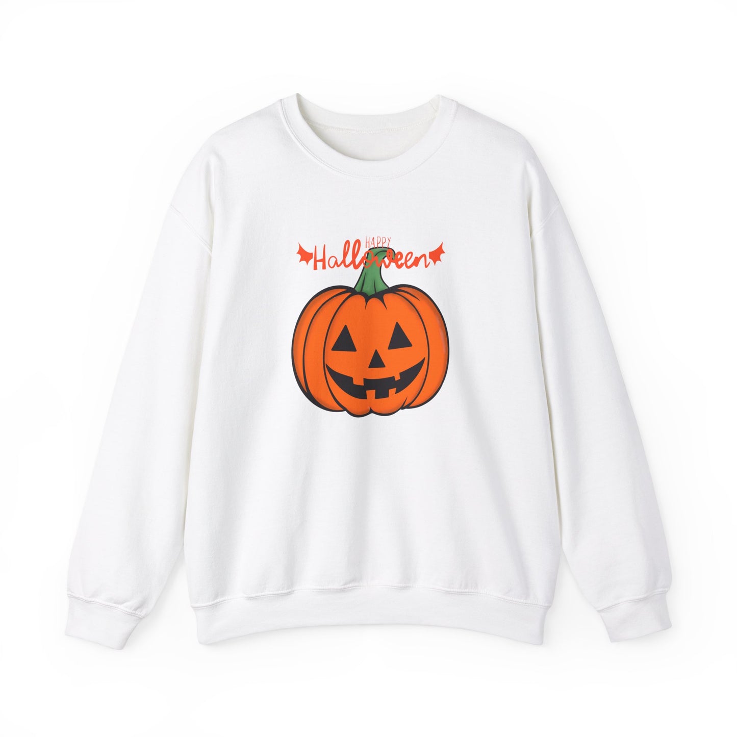 Happy Halloween, Big Pumpkin - Unisex Heavy Blend™ Crewneck Sweatshirt