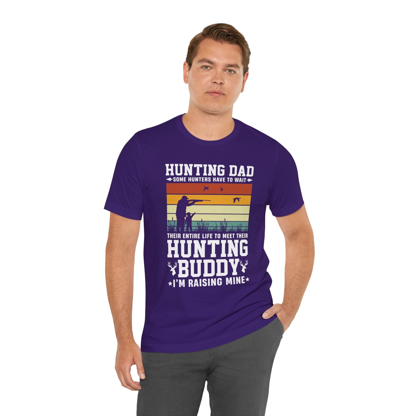 Hunting Dad - Unisex Jersey Short Sleeve Tee - 13770