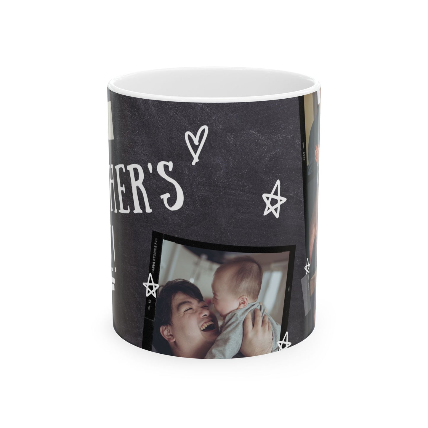 Personalized Ceramic Mug, Customizable Coffee Cup, Perfect Gift for Birthdays, Father's Day - 14068