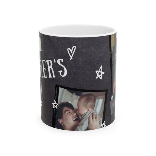 Personalized Ceramic Mug, Customizable Coffee Cup, Perfect Gift for Birthdays, Father's Day - 14068