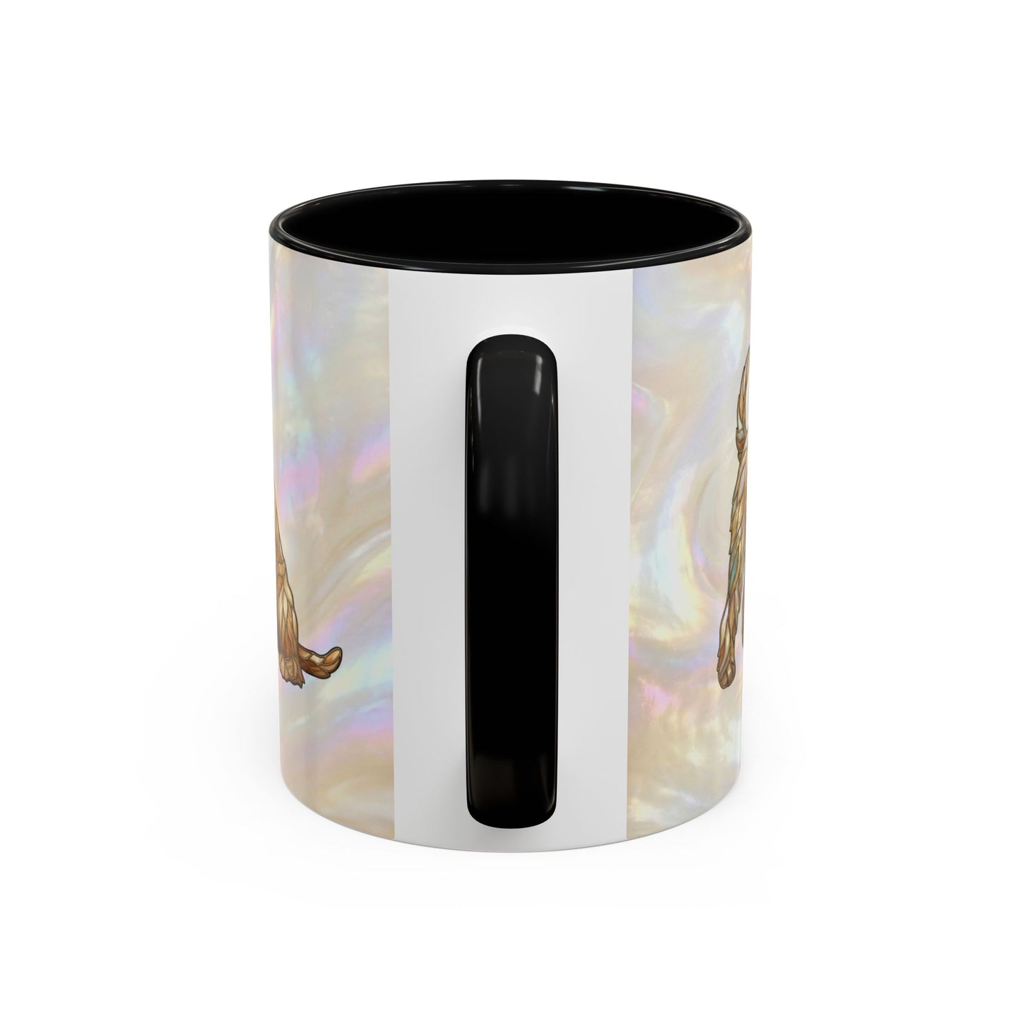 Wheaten Terrier Accent Coffee Mug – Stained Glass Design 11/15oz - 14651