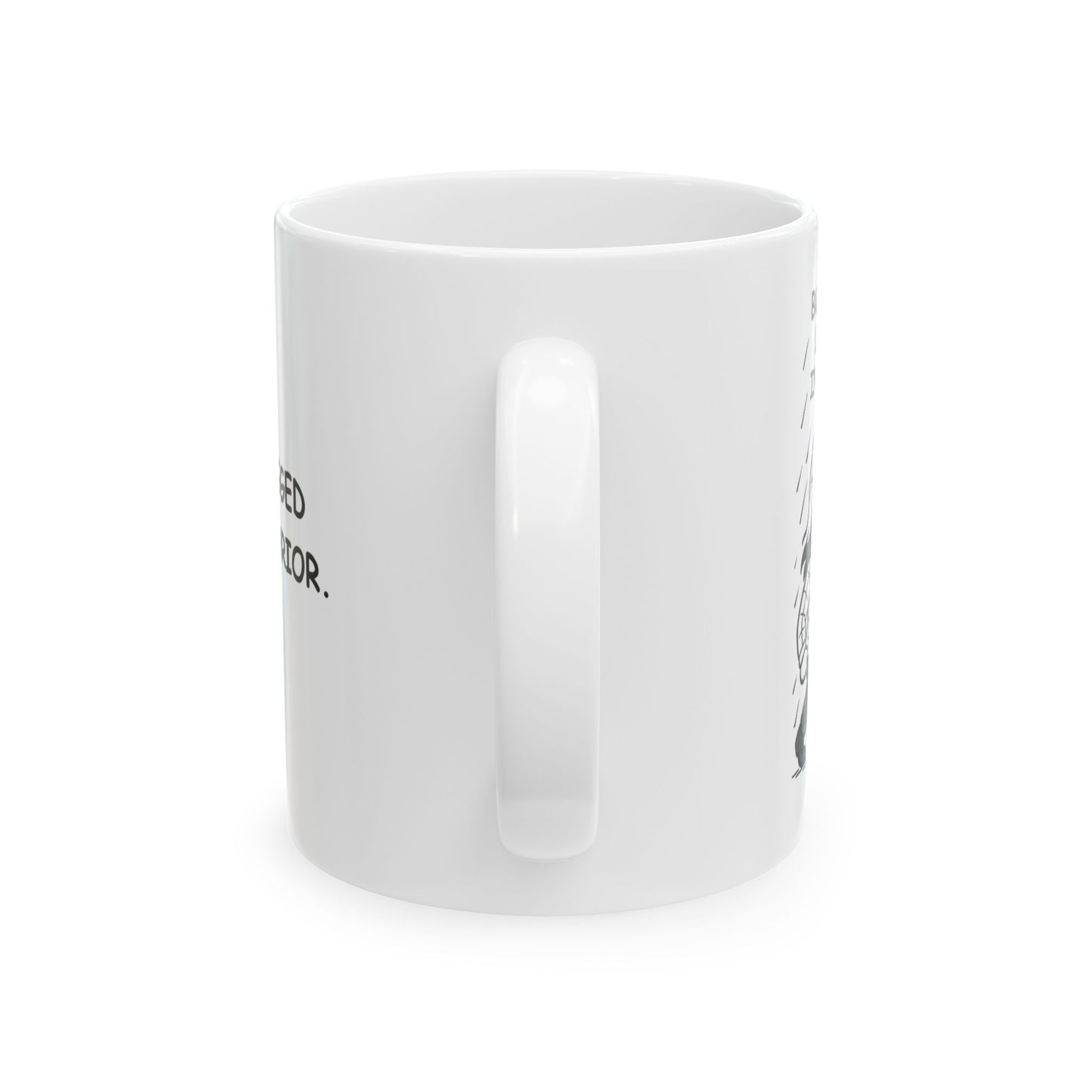 “Built tough, like a ute in the rain.” Ceramic Mug - 12892