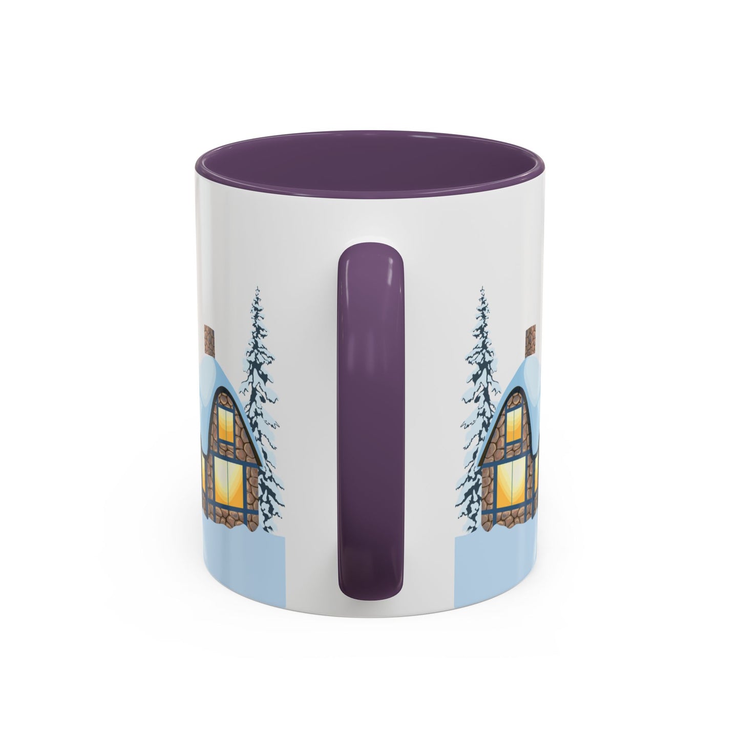 Outdoor Christmas Party - Accent Coffee Mug (11, 15oz) - 10454