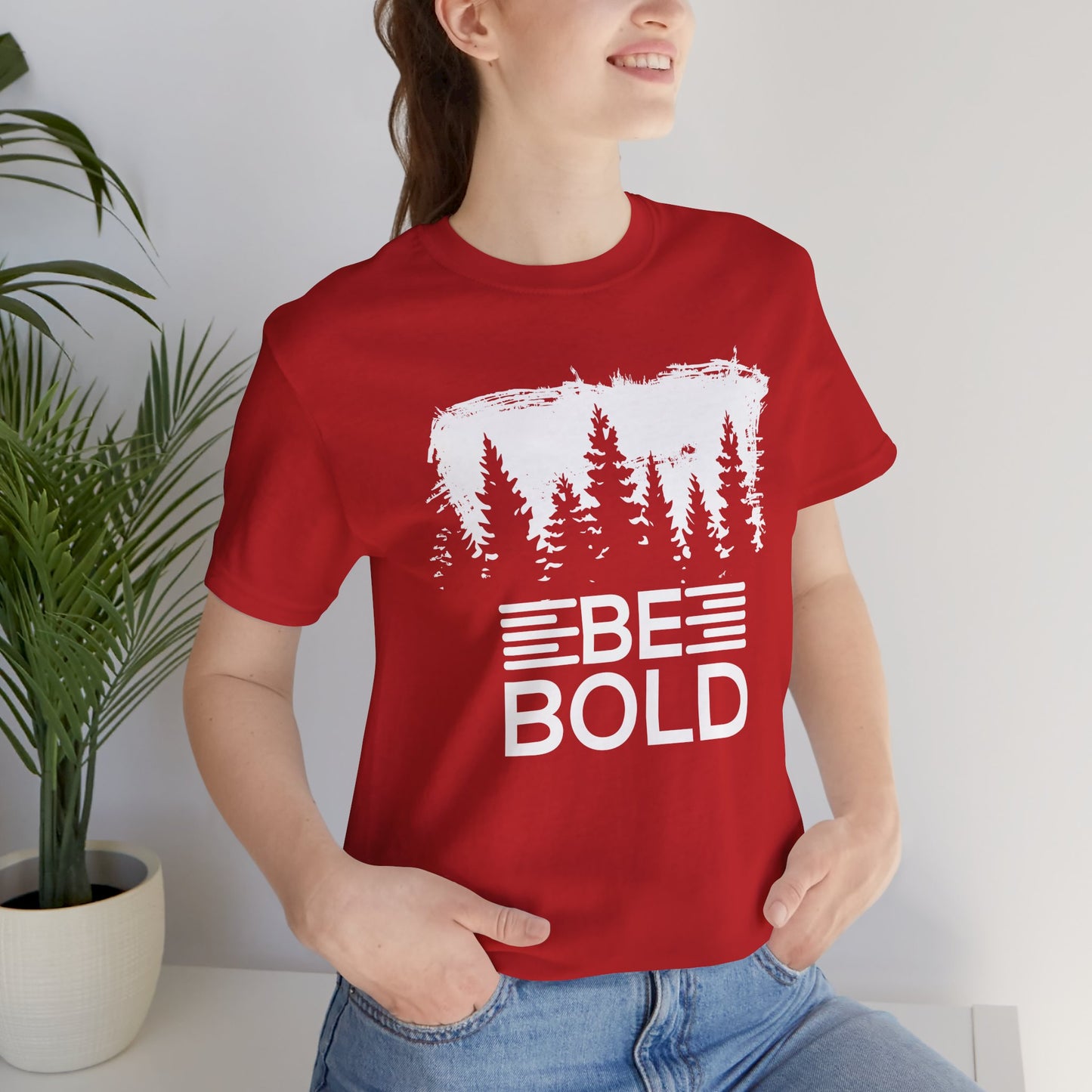 Motivational: Be Bold - Unisex Jersey Short Sleeve Tee - 12508