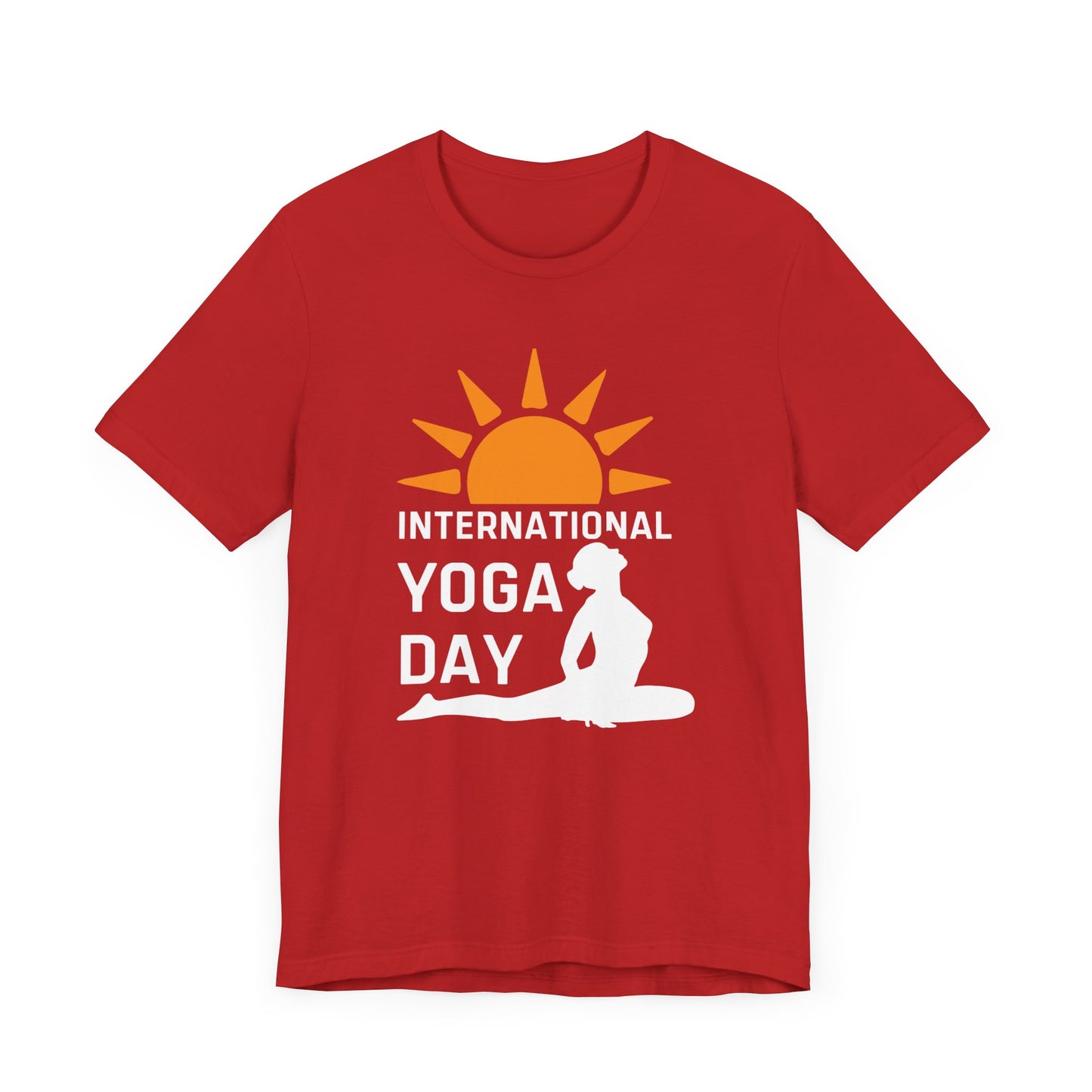 International Day Of Yoga - Unisex Jersey Short Sleeve Tee