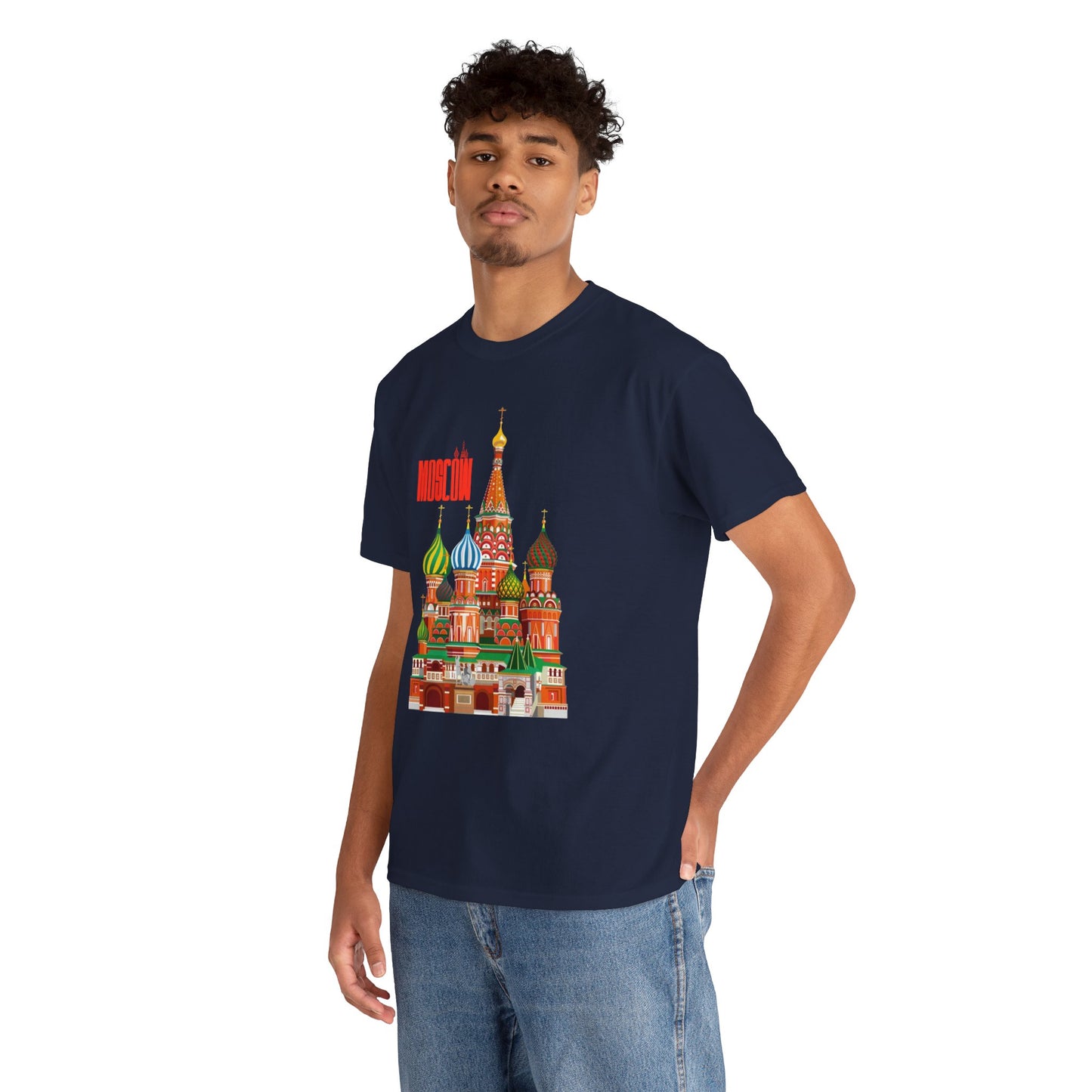 Moscow Graphic Unisex Heavy Cotton Tee - 12050