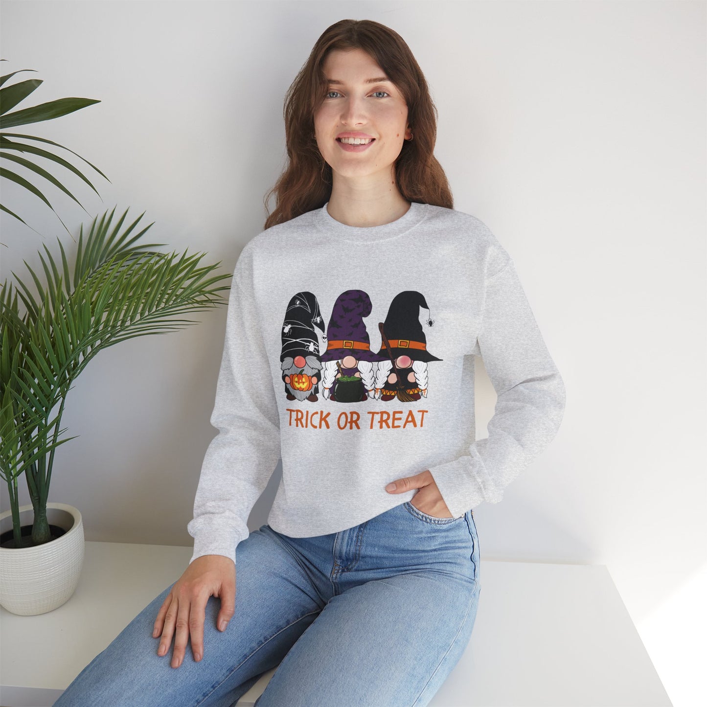 Trick or Treat - Unisex Heavy Blend™ Crewneck Sweatshirt