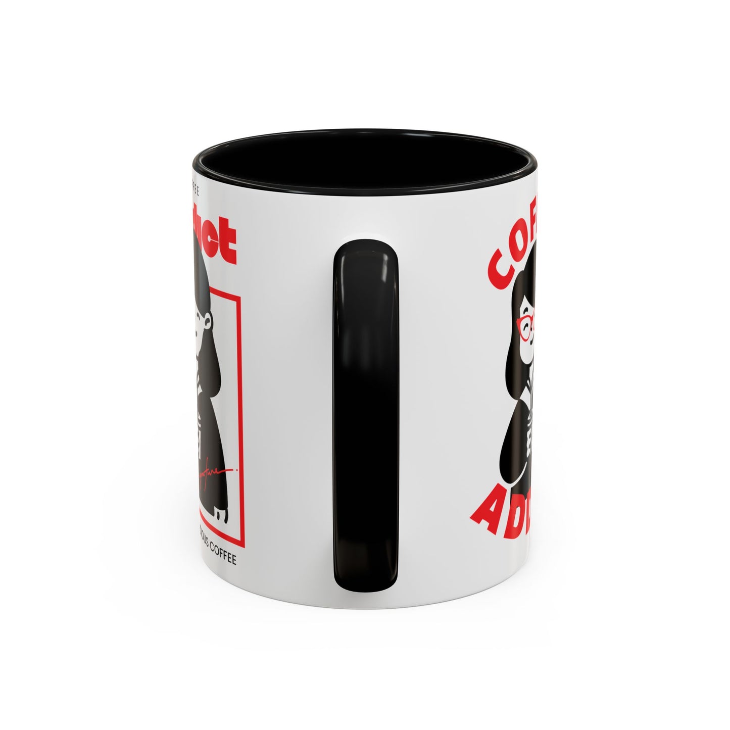 Coffee Addict, Enjoy - Accent Coffee Mug (11, 15oz) - 11297