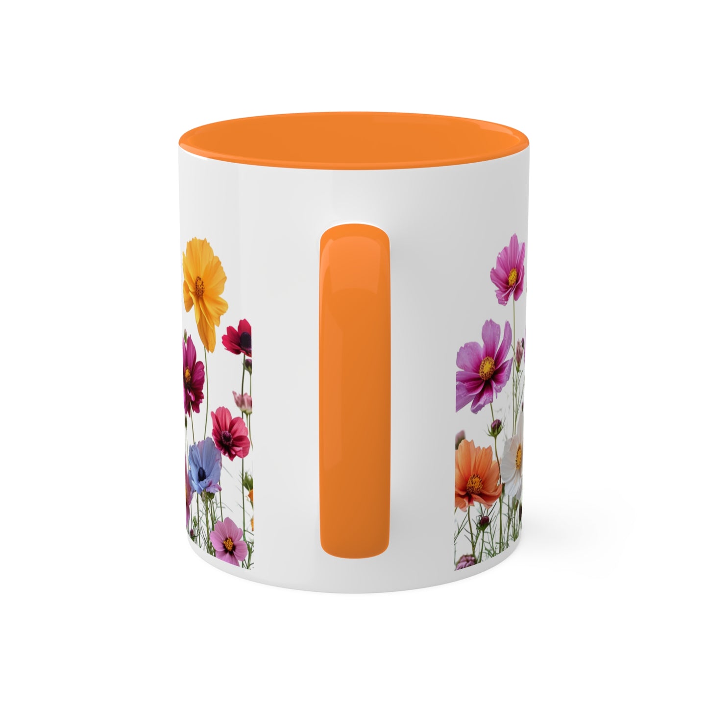 Bright Flowers - Colorful Mugs, 11oz