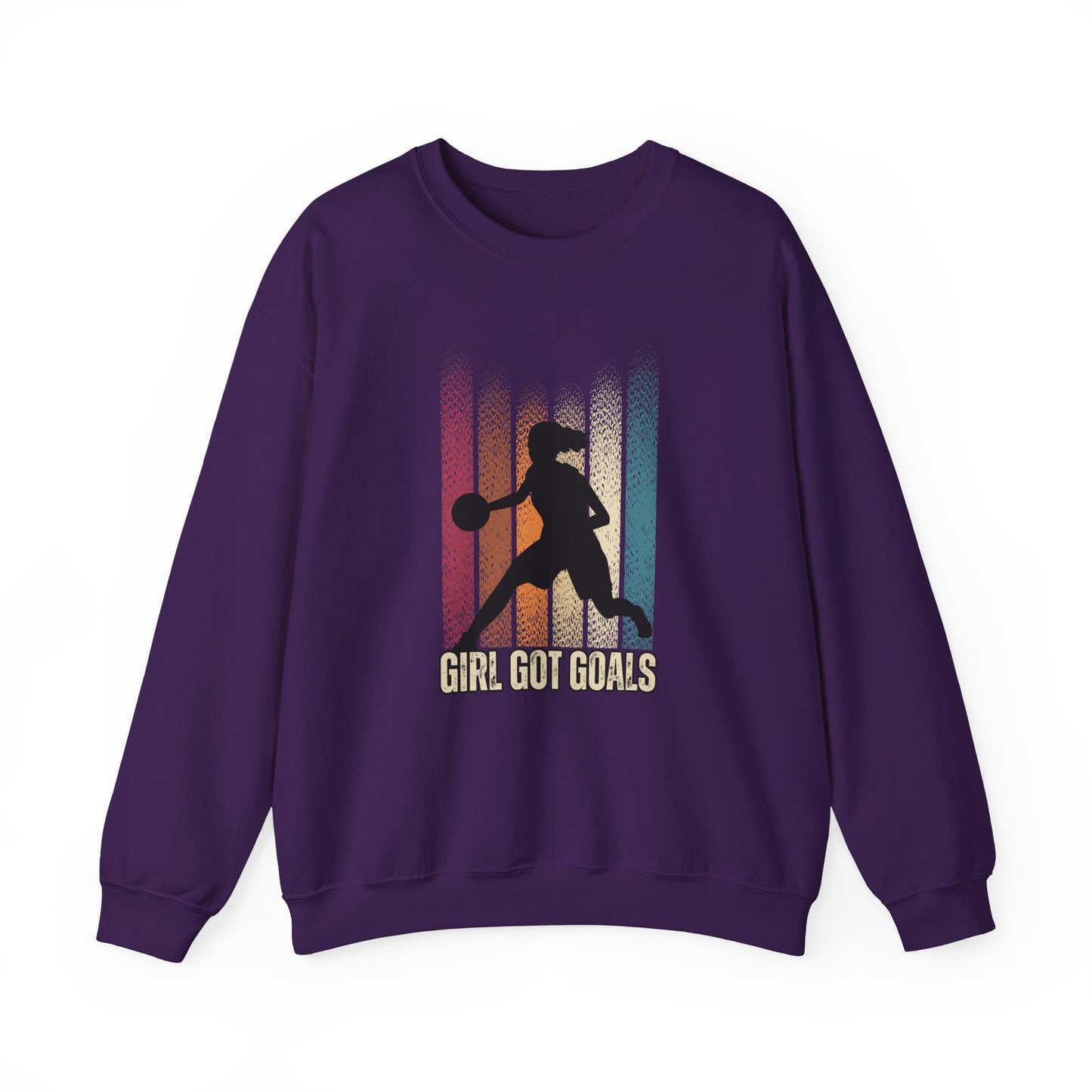 Basketball, Girl Got Goals - Unisex Heavy Blend™ Crewneck Sweatshirt - 10711