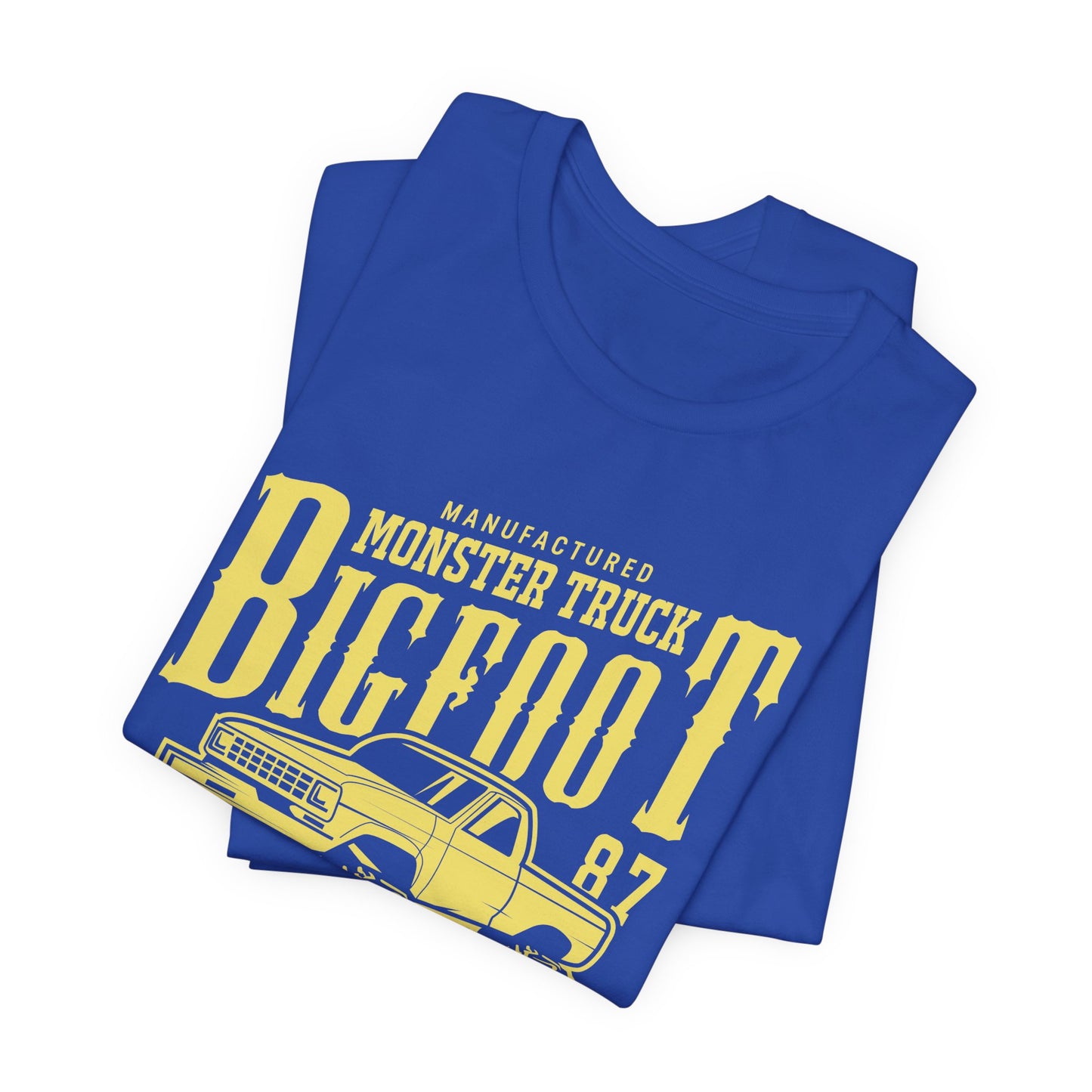 Monster Truck, Big Foot - Unisex Jersey Short Sleeve Tee - 12610
