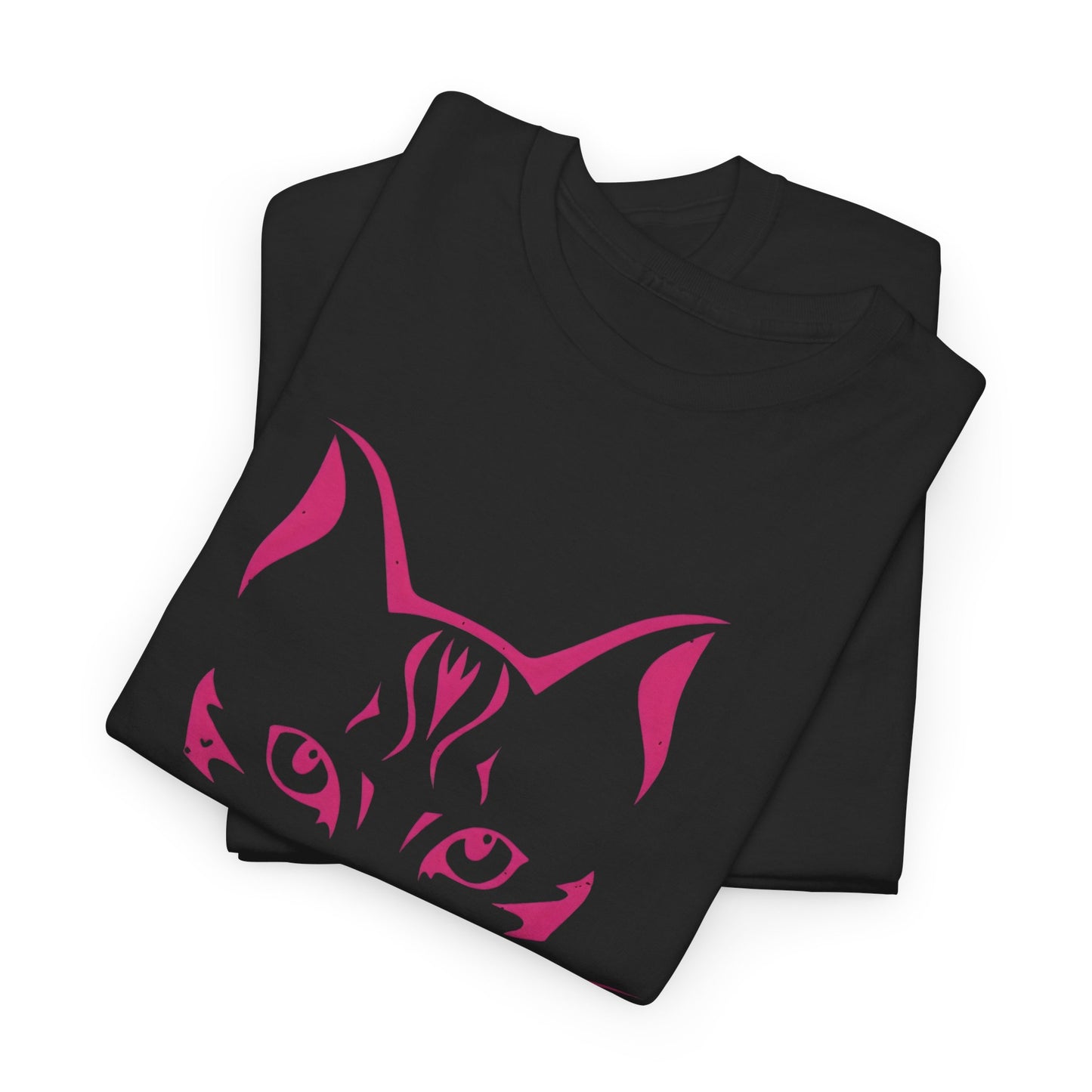 Cat Mom T-Shirt – Cute Cat Face Graphic Tee for Cat Lovers - 14882