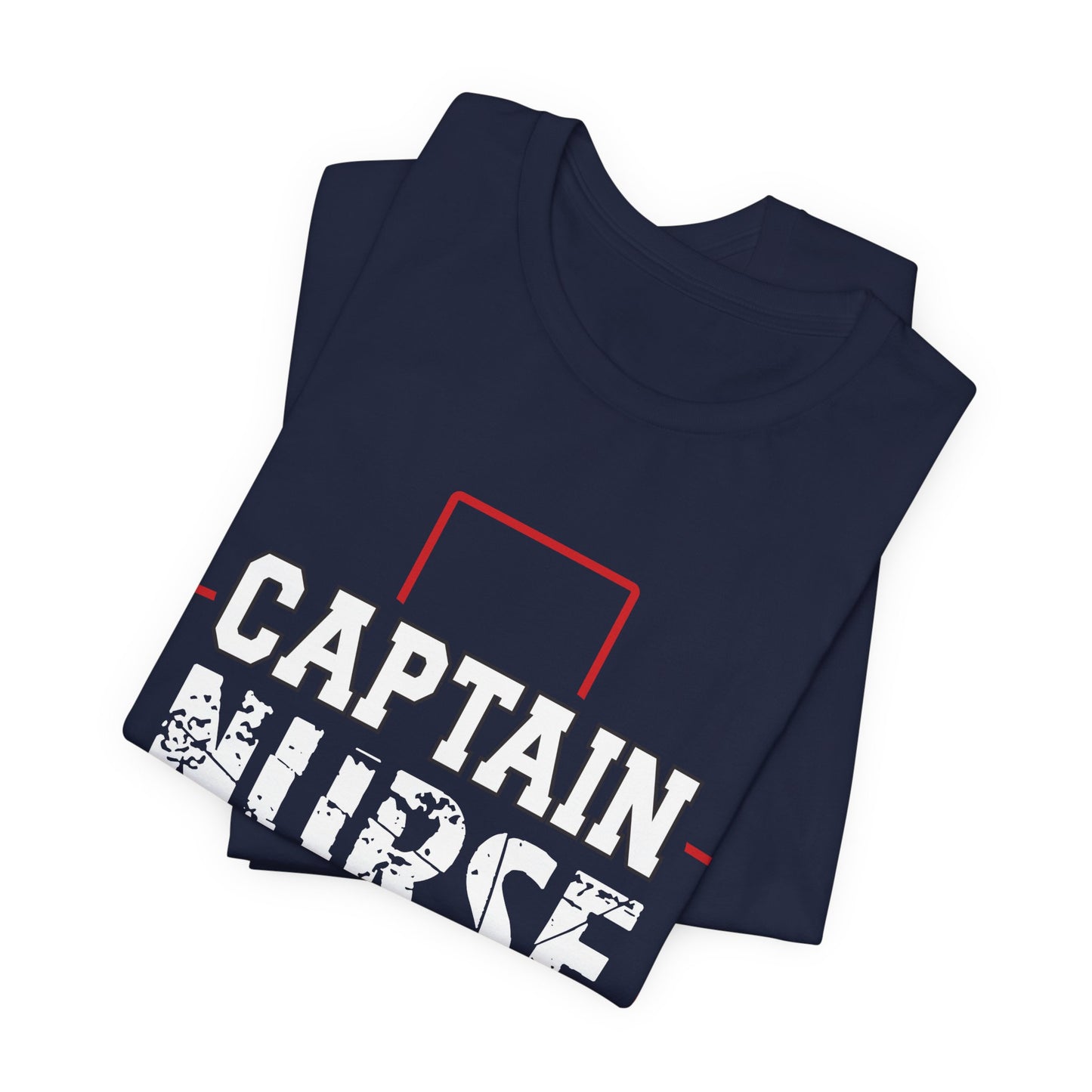 Captain Nurse - Unisex Jersey Short Sleeve Tee - 13262