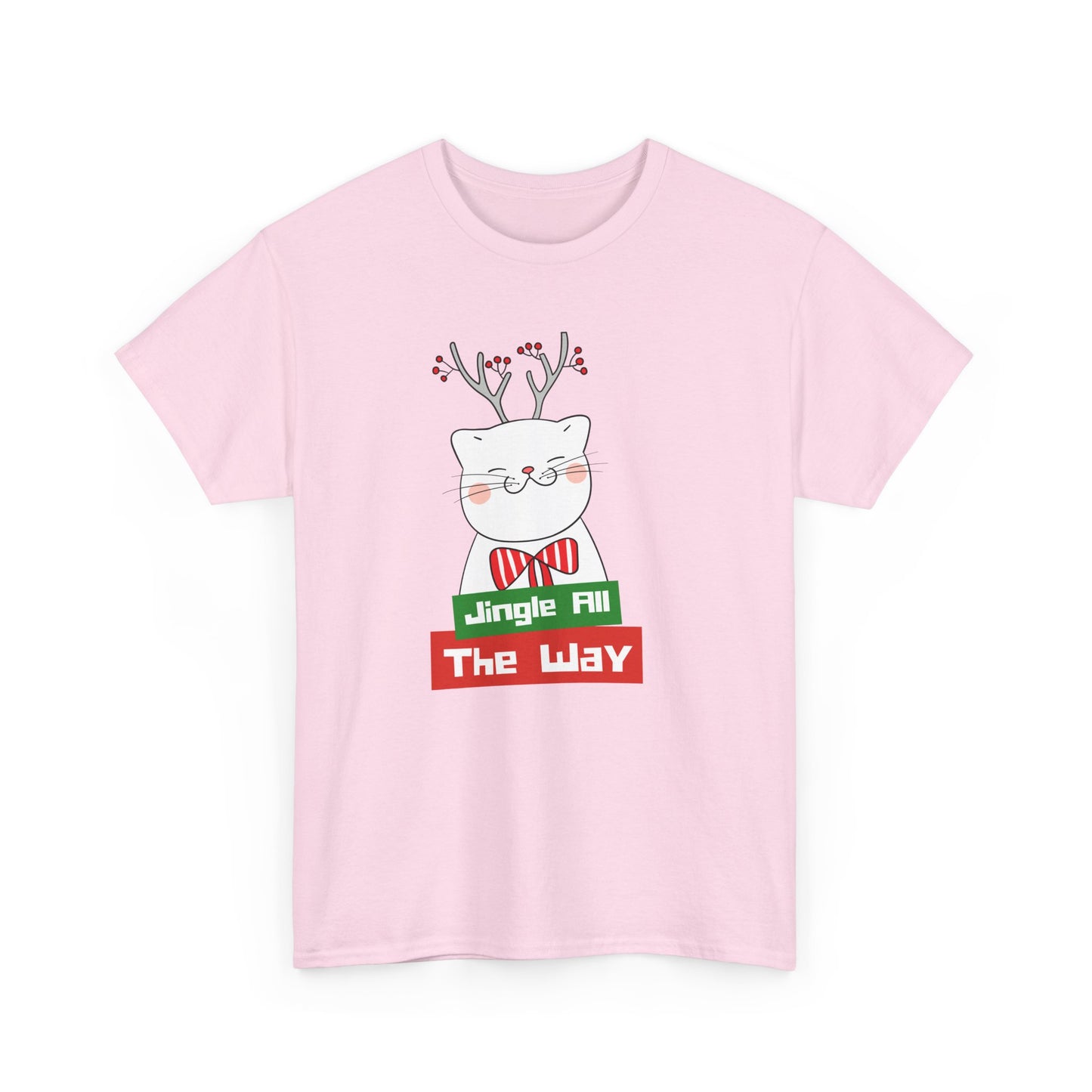 Jingle All the Way - Unisex Heavy Cotton Tee