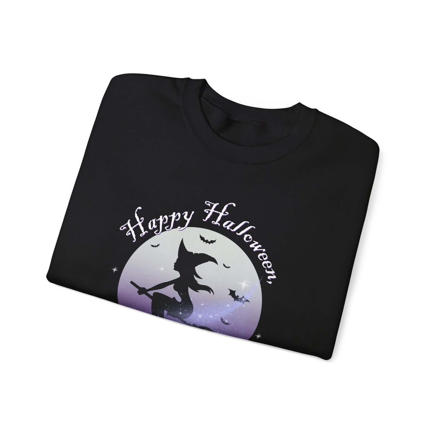 Happy Halloween, Witch! - Unisex Heavy Blend™ Crewneck Sweatshirt