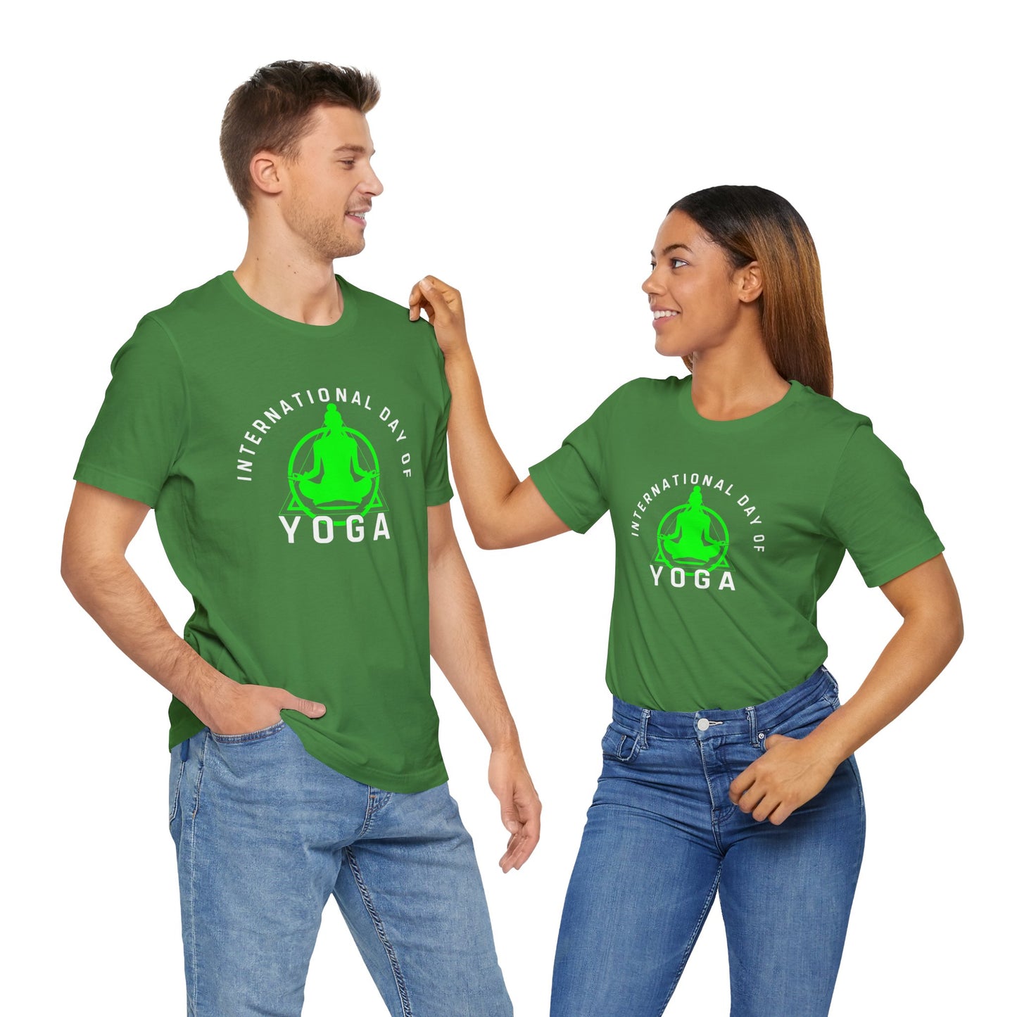 International Day Of Yoga - Unisex Jersey Short Sleeve Tee