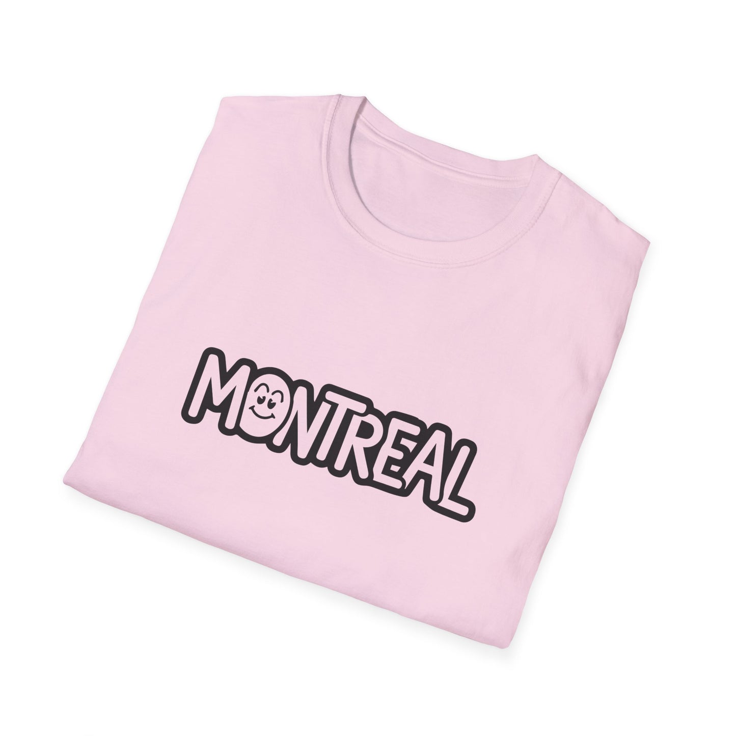 Montreal Unisex Softstyle T-Shirt - Casual Streetwear Tee - 12192